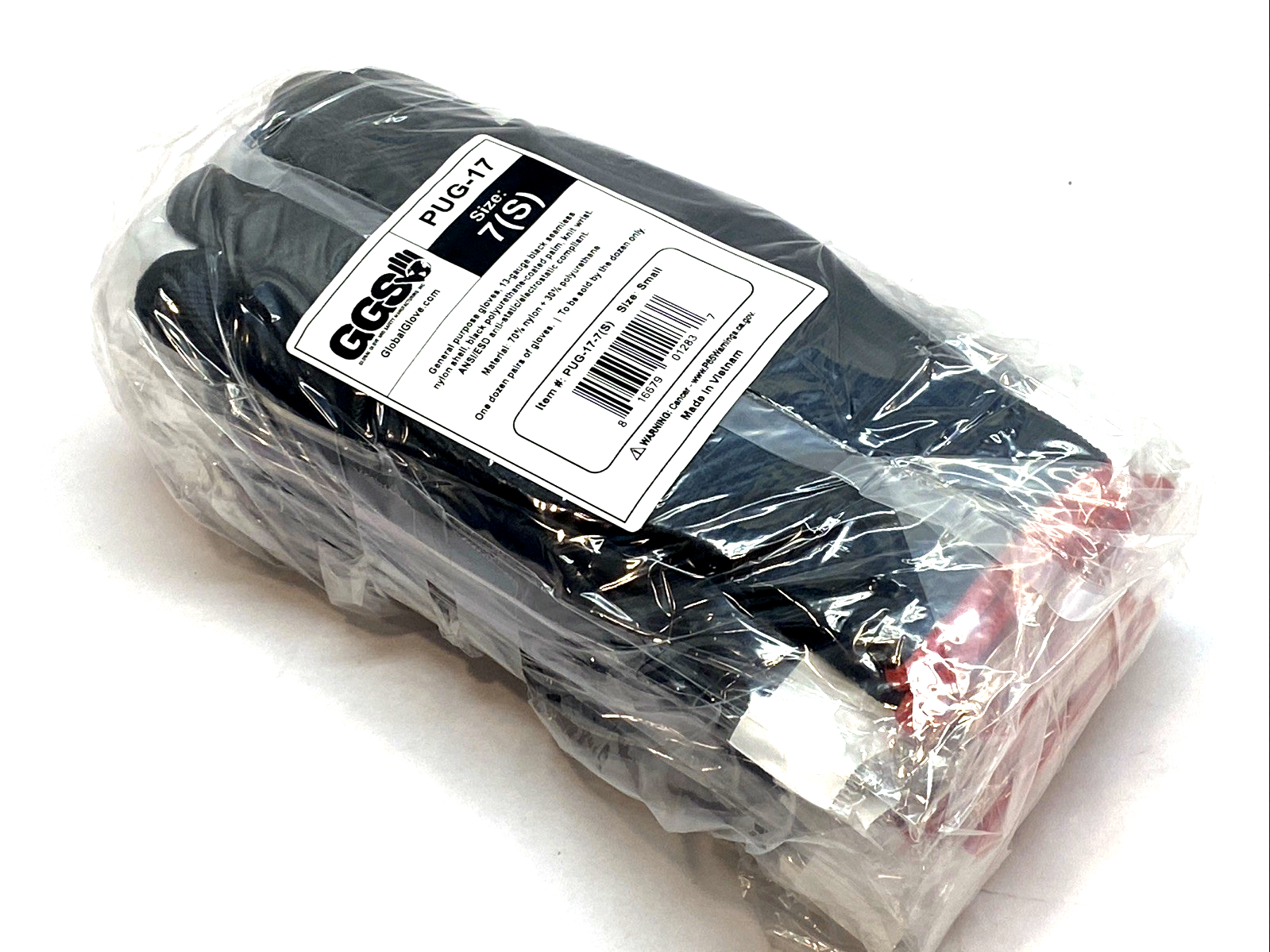 GGS PUG-17 Protective Work Gloves, Size Small PKG OF 12 - New - Maverick Industrial Sales