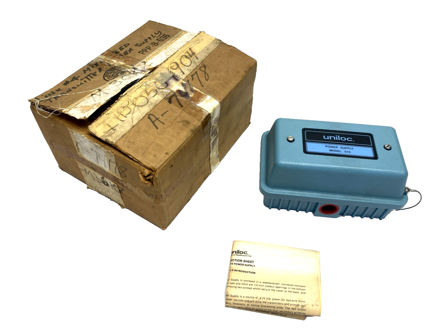 0515 | Rosemount Uniloc Power Supply Model 515 - New Other - Maverick Industrial Sales