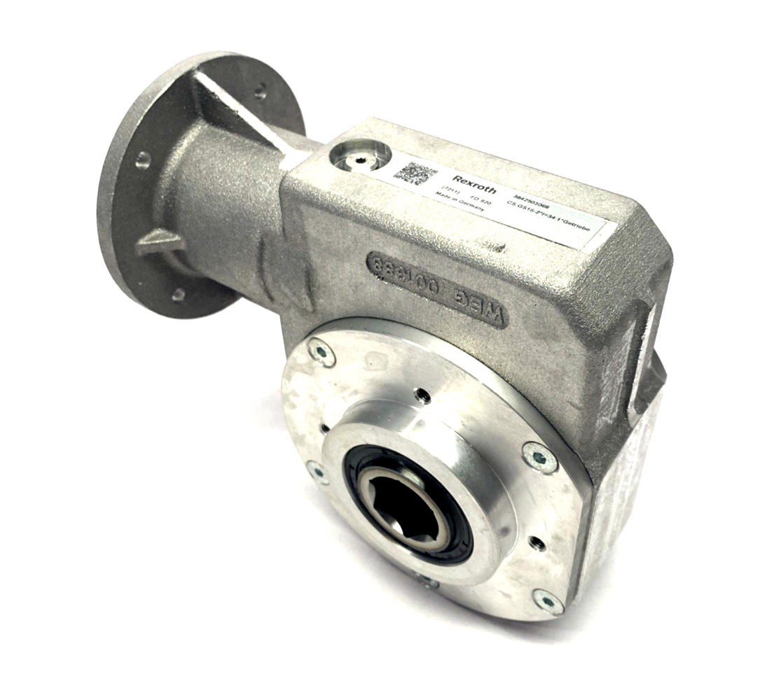 Bosch Rexroth 3842503068 Split-On Gear Unit GS 16-2 34:1 Ratio - Maverick Industrial Sales