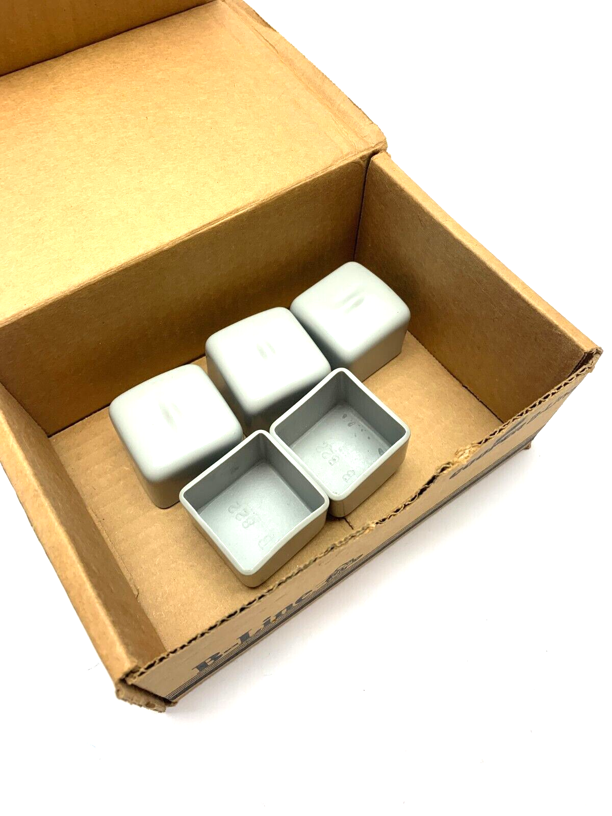 B822 | Cooper B-Line Plastic Safety End Cap Gray BOX OF 5 - New – Open box - Maverick Industrial Sales