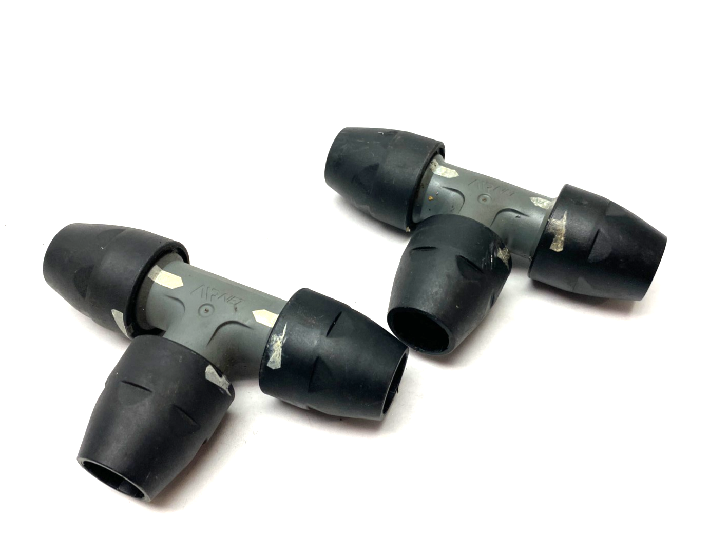 Airnet 2811 1005 80 Equal Tee Socket Fitting DN20 3/4" Air Pipe LOT OF 2 - Used - Maverick Industrial Sales