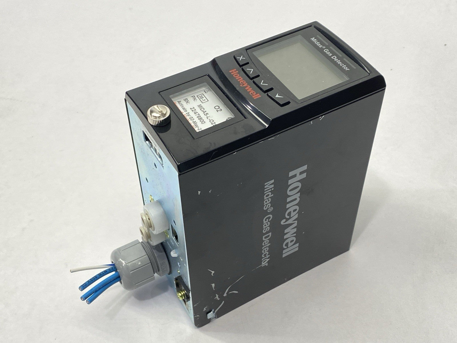 MIDAS-T-004 | Honeywell Midas Gas Detector w/ MIDAS-L-O2S Cartridge - Used - Maverick Industrial Sales
