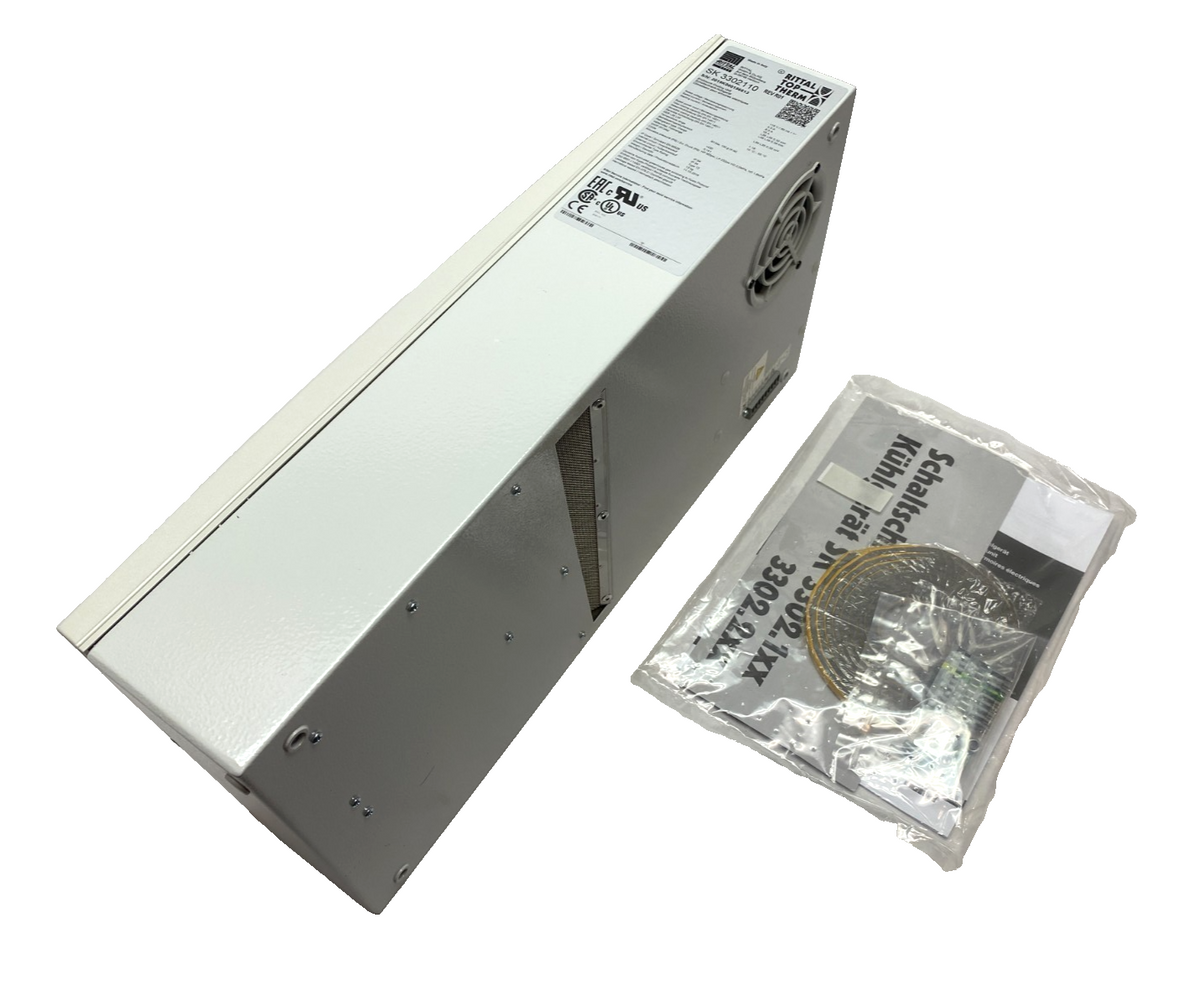 SK 3302110 | Rittal TopTherm Blue e Wall-Mounted Cooling Unit 300-4000W 115V- New – Open box - Maverick Industrial Sales