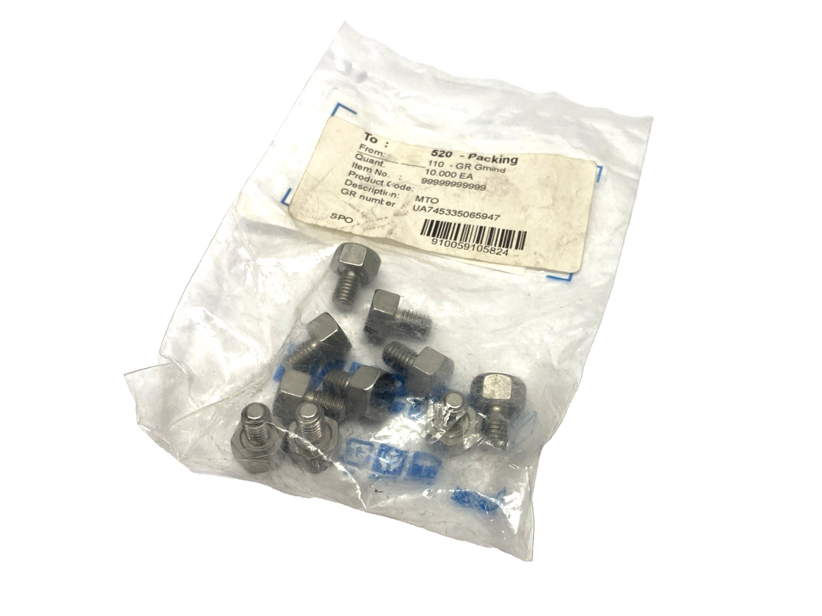 MiSUMi STEHN14B Stop Pin/Stop Bolt 14mm Head Dia. x 8mm Height, M8 Thread 10-PK - Maverick Industrial Sales
