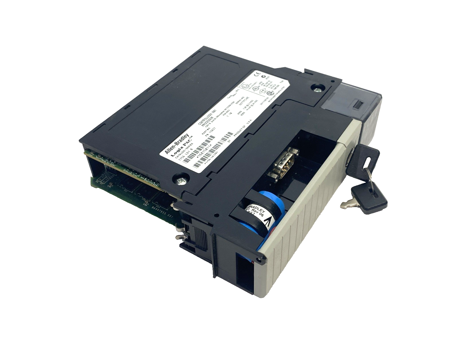 1756-L61 | Allen Bradley Ser. B ControlLogix 5561 Processor, 2MB Memory Control - Used - Maverick Industrial Sales