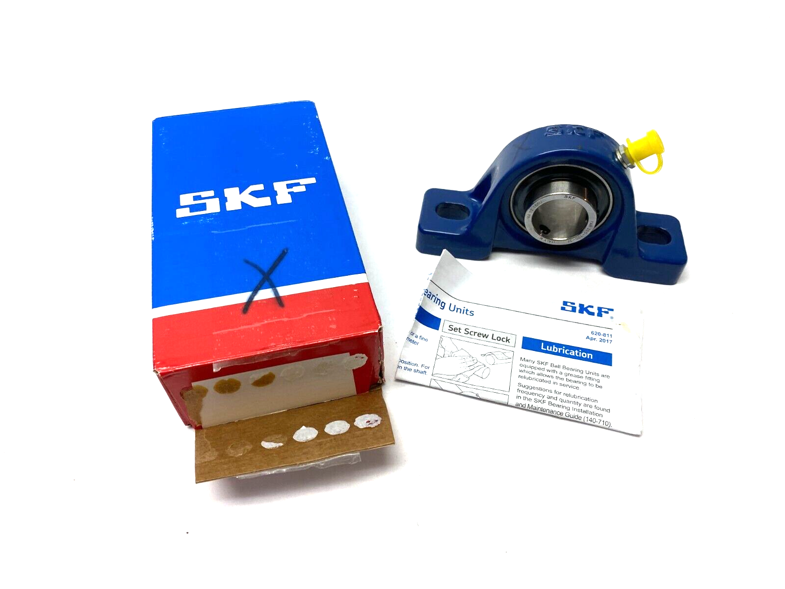 SKF P2B 100-TF Pillow Block Bearing 1" Bore - Maverick Industrial Sales