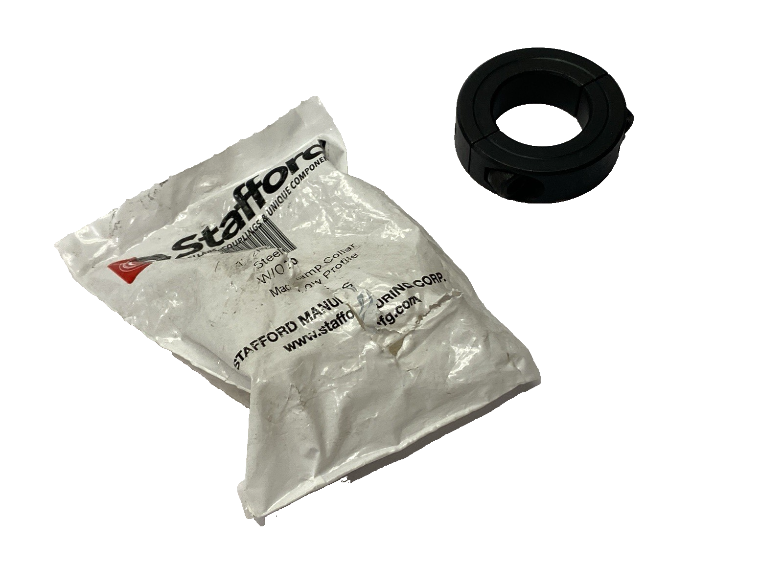 Stafford 8L100 Shaft Clamp Collar 1" Bore Dia. 1-3/4" OD - Maverick Industrial Sales