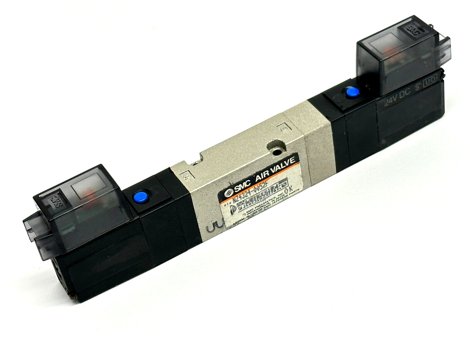 NZ4324-0052F | SMC Pneumatic Air Valve 24VDC - Used - Maverick Industrial Sales