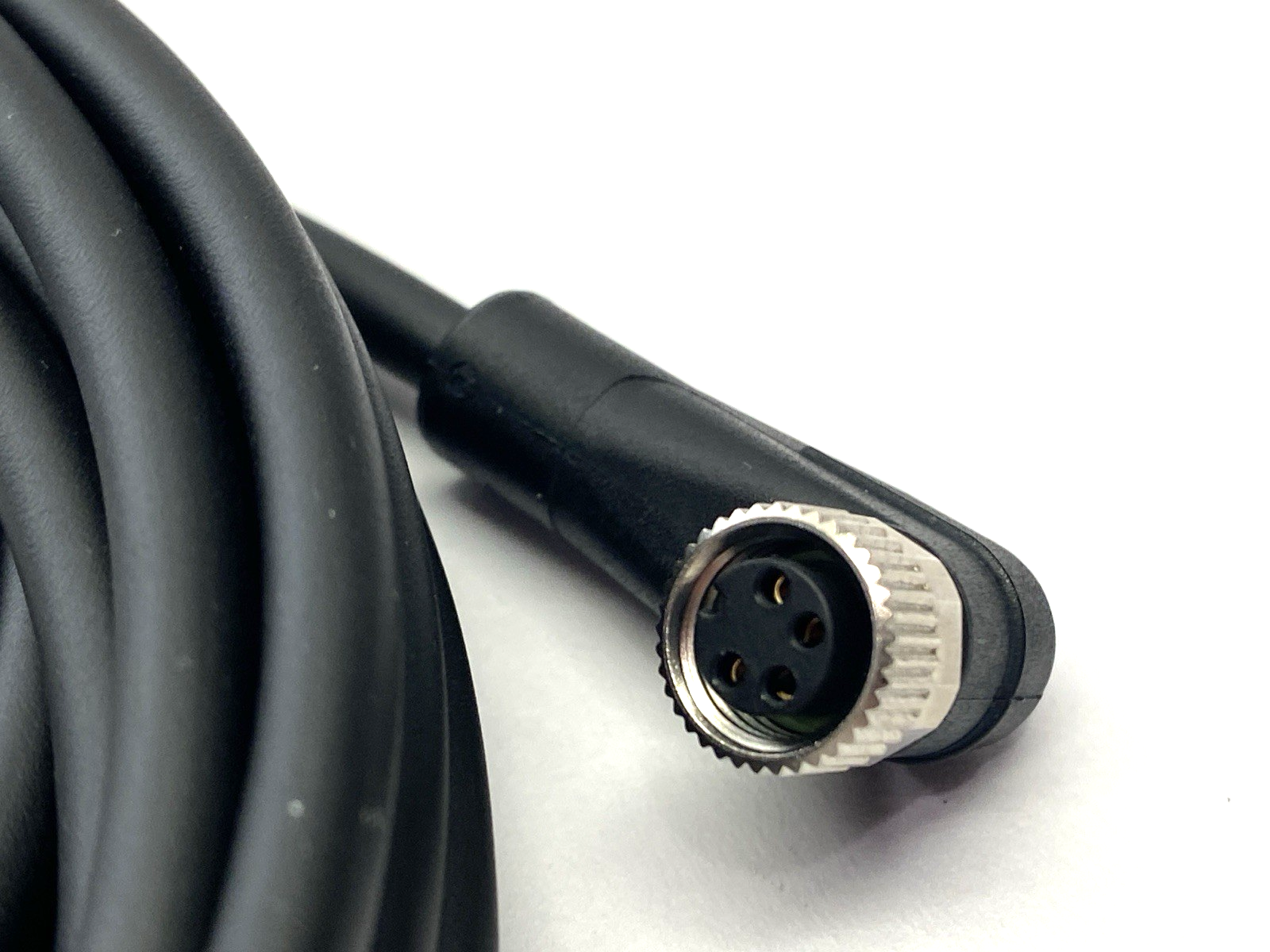 79-3384-55-04 Single-Ended Sensor Cable M8 Female Right Angle Connector 1806953 - New – Open box - Maverick Industrial Sales