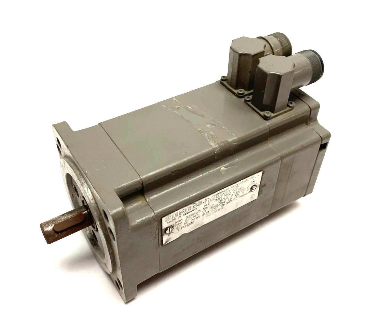 Siemens 1FT5042-0AF01-1ZZ9 Permanent Magnet Servo Motor 3-Phase 3000rpm - Maverick Industrial Sales