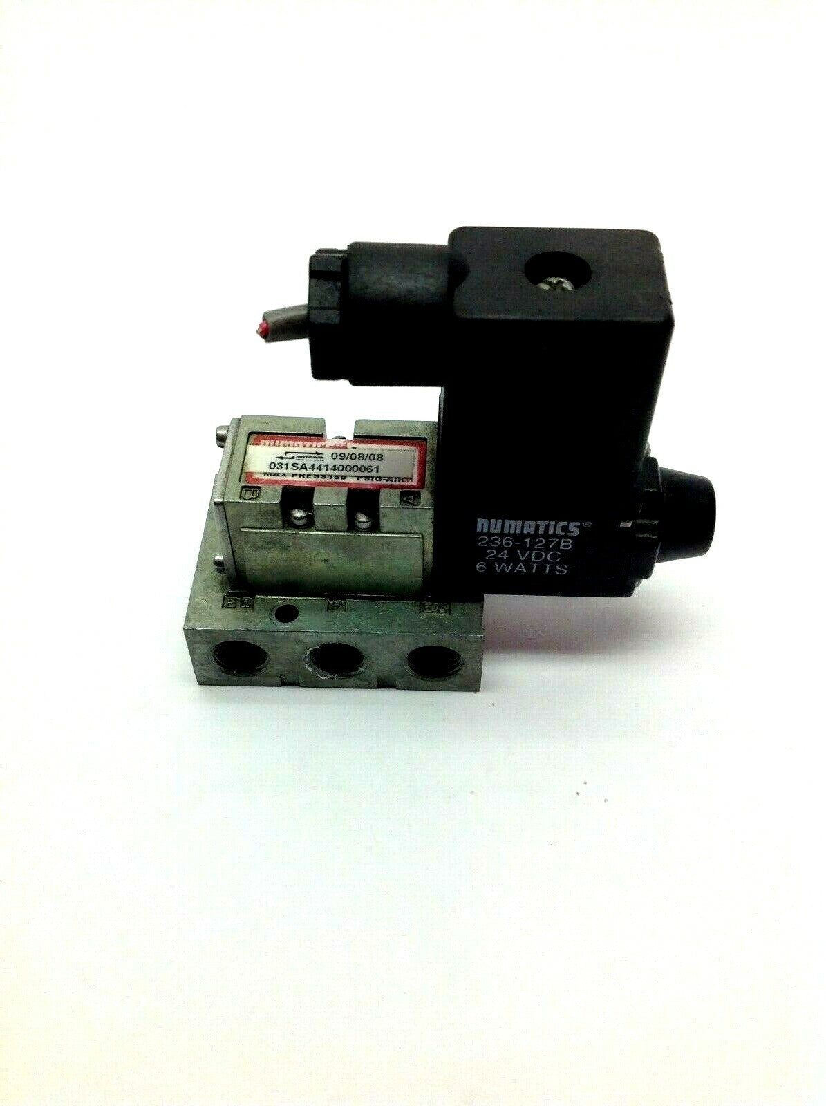 031SA44140000061 | Numatics 031SA4414000061 Solenoid Valve 5 Port Manifold - Used - Maverick Industrial Sales