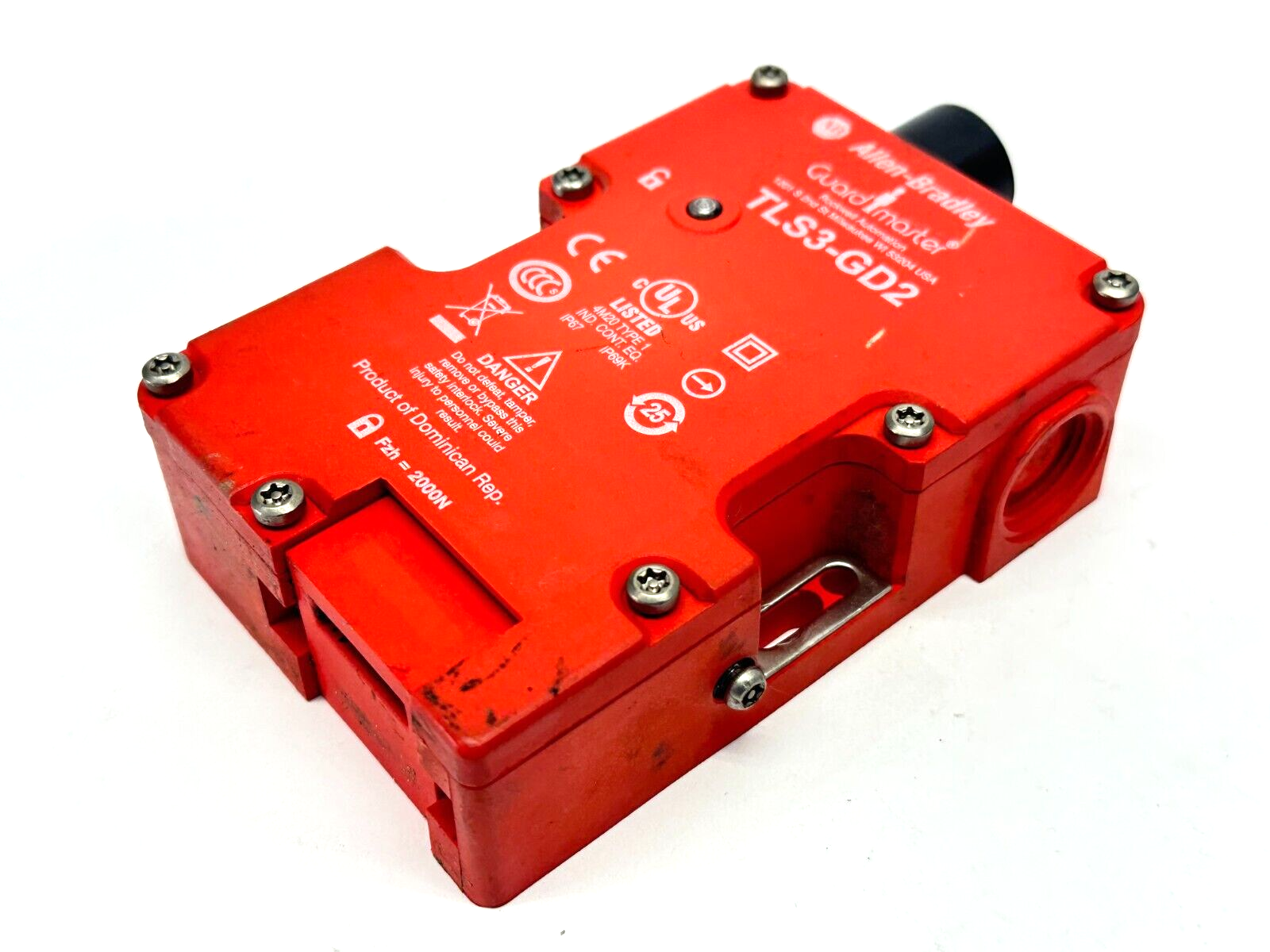 Allen Bradley 440G-T27183 Ser. E Safety Interlock Switch TLS3-GD2 10A 24V - For parts or not working - Maverick Industrial Sales