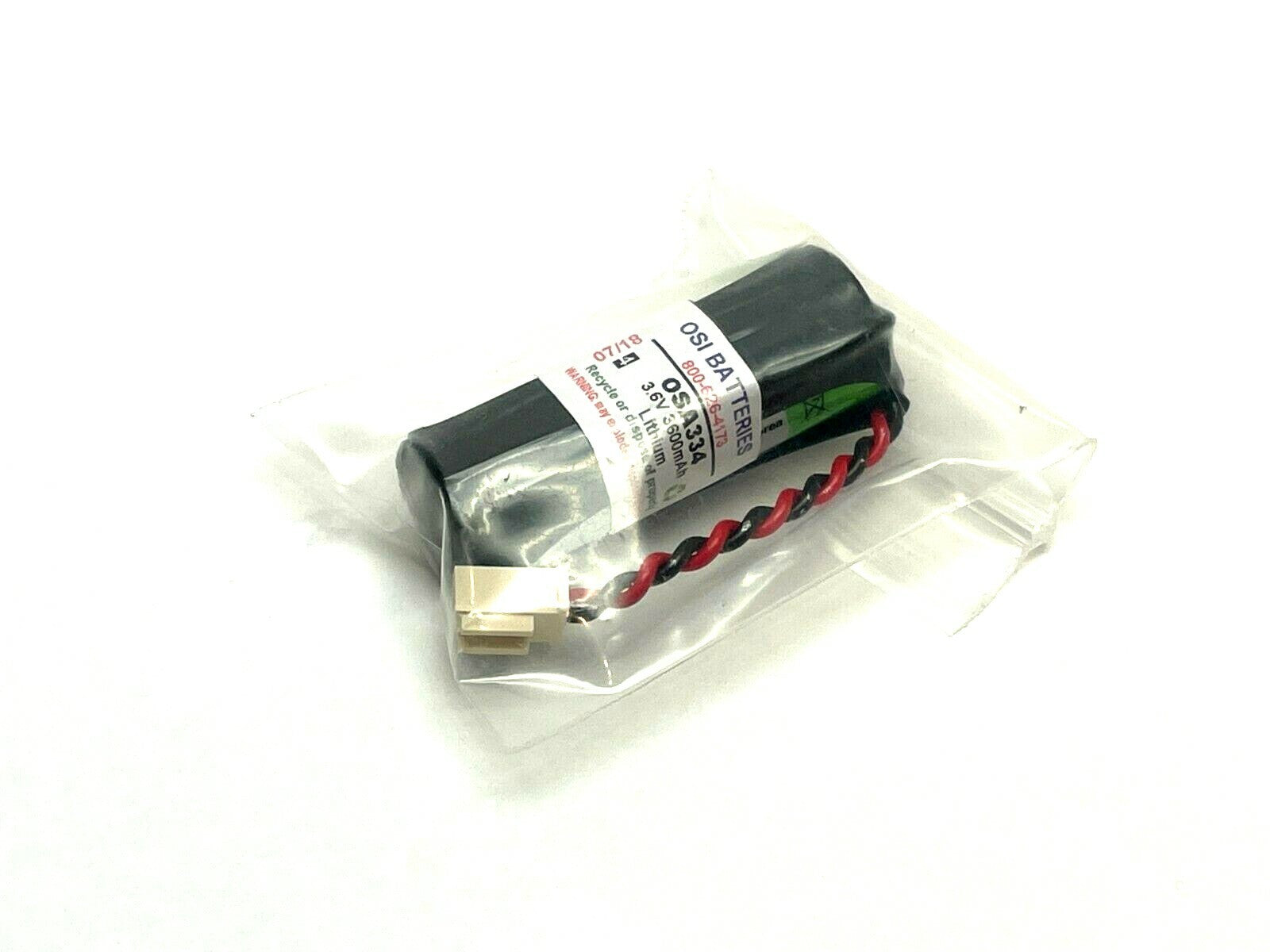 OSI Batteries OSA334 Robot Battery 3.6V Lithium 6-Axis - Maverick Industrial Sales