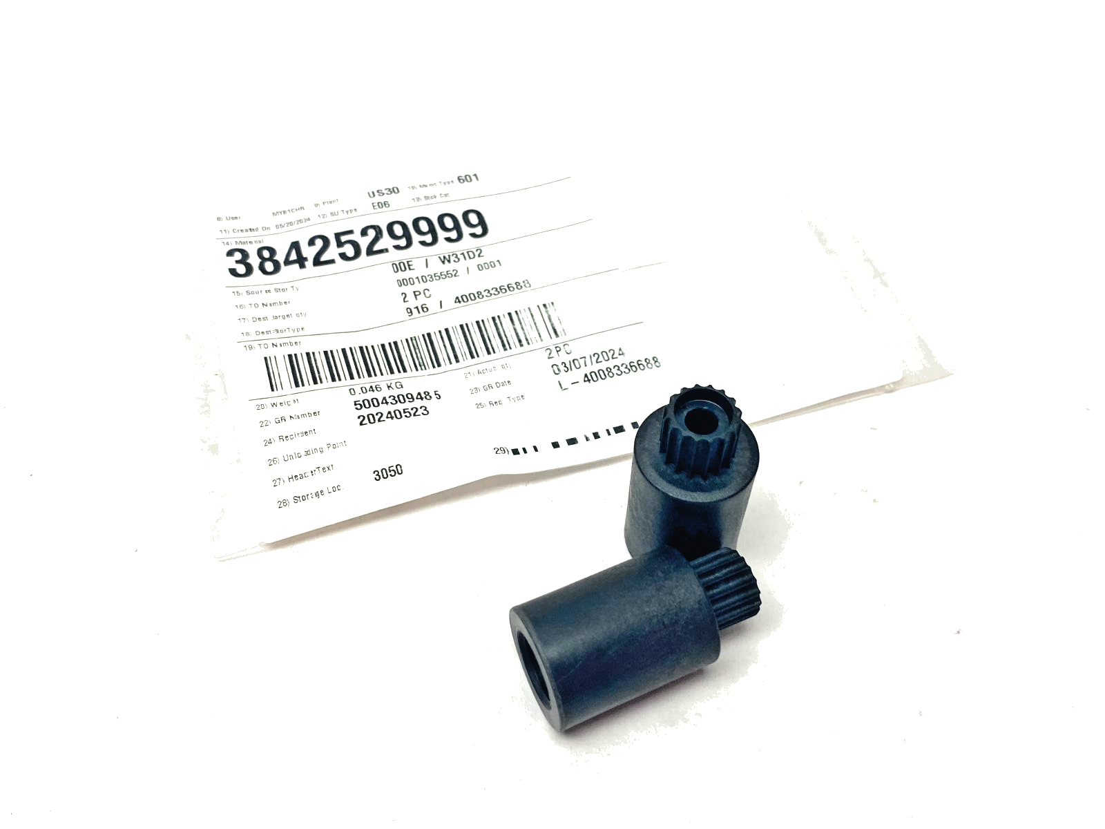 Bosch Rexroth 3842529999 Drive Roller AS2 LOT OF 2 - Maverick Industrial Sales