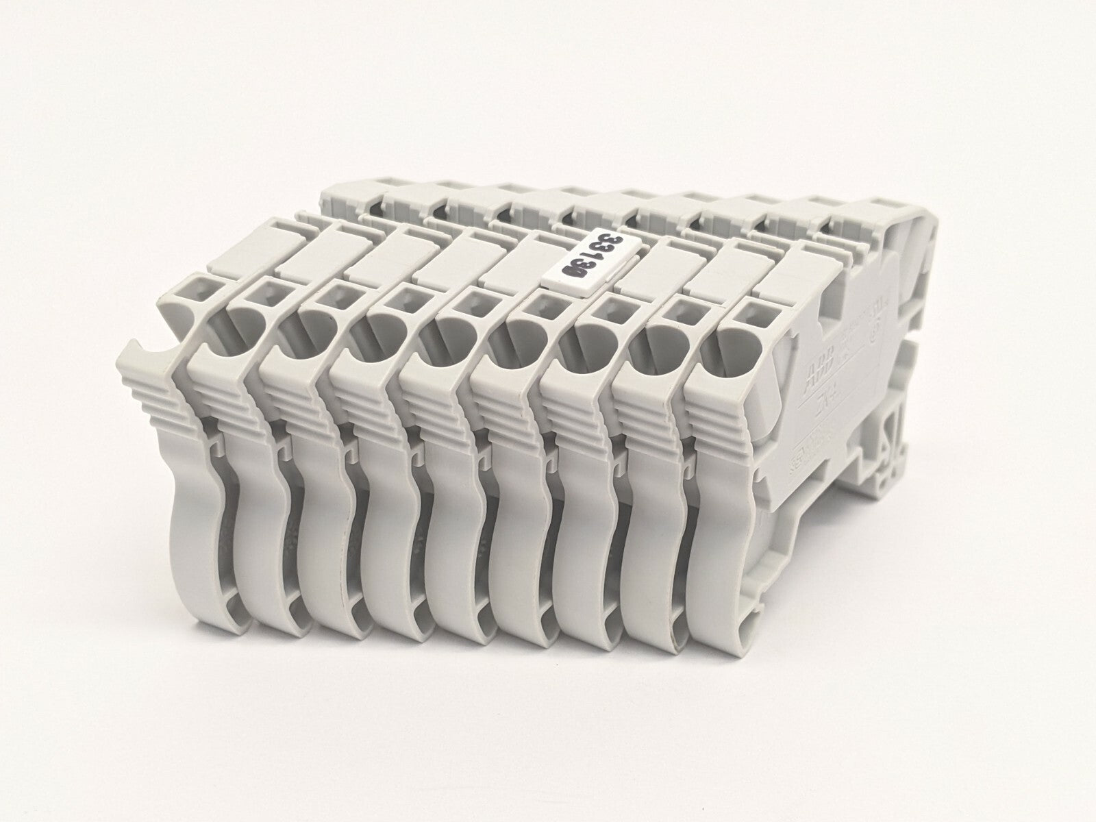1SNK706010R0000,ZK4 | ABB ZK4 Terminal Block Gray 1SNK706010R0000 LOT OF 9 - Used - Maverick Industrial Sales