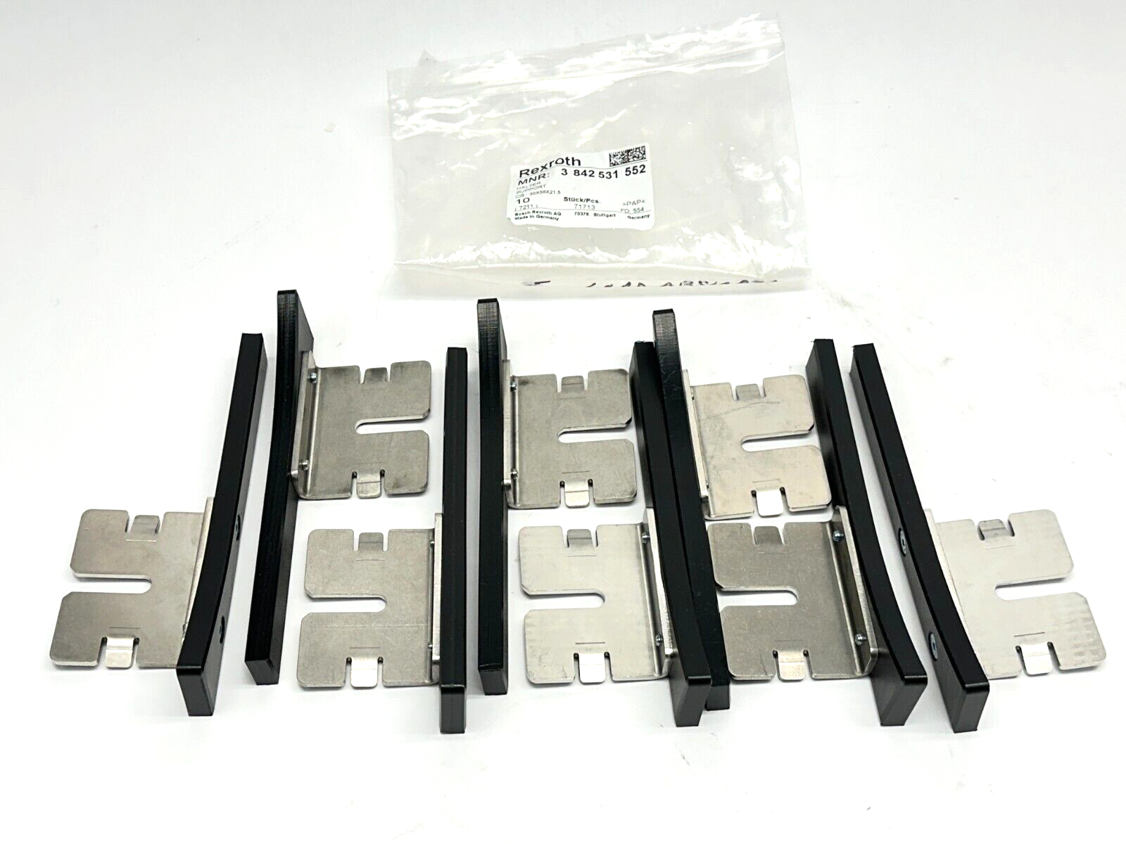 Bosch Rexroth 3842531552 Lateral Guide Support BAG OF 8 - Maverick Industrial Sales