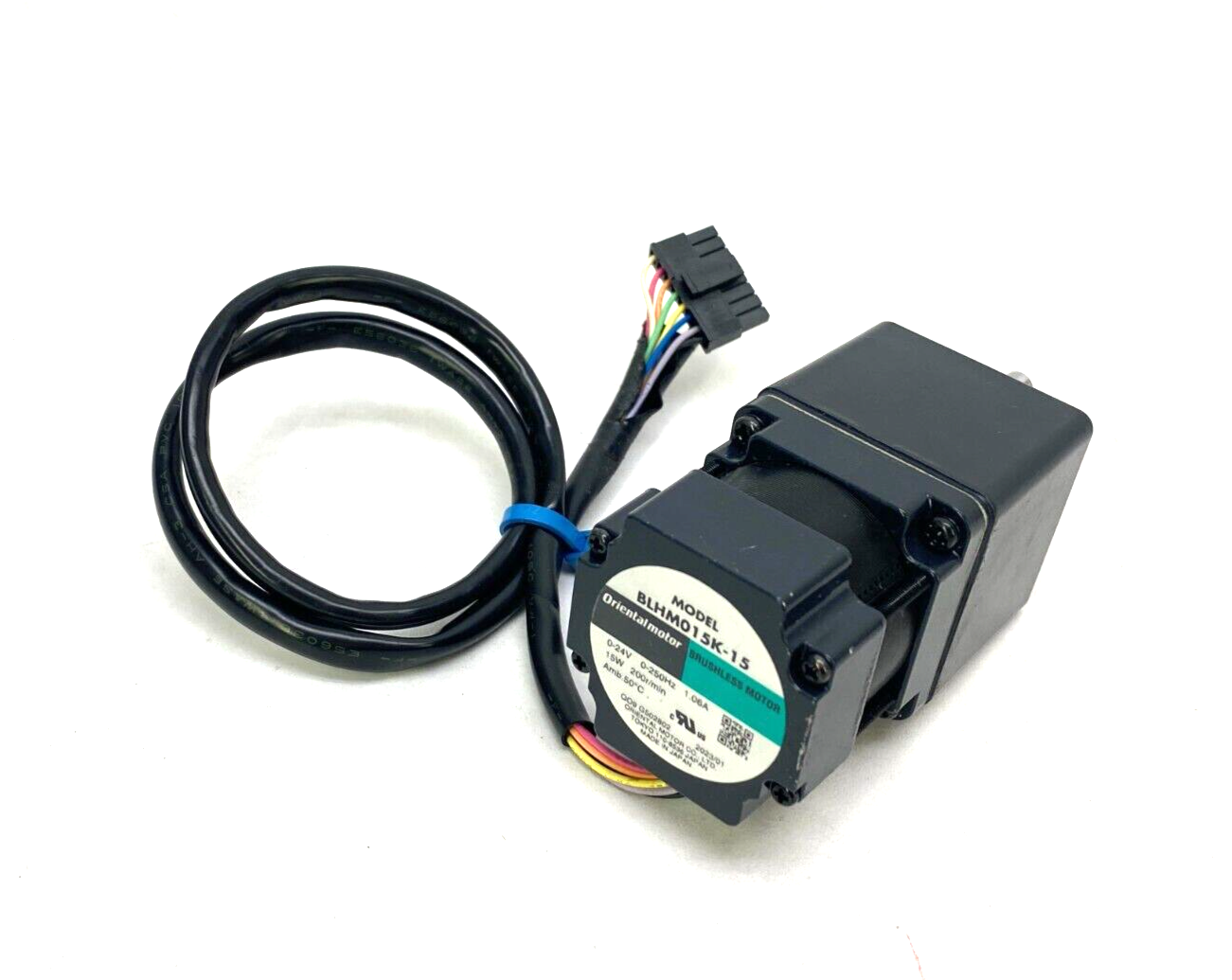 Oriental Motor BLHM015K-15 Brushless DC Motor Parallel Shaft 15:1 24VDC - Maverick Industrial Sales