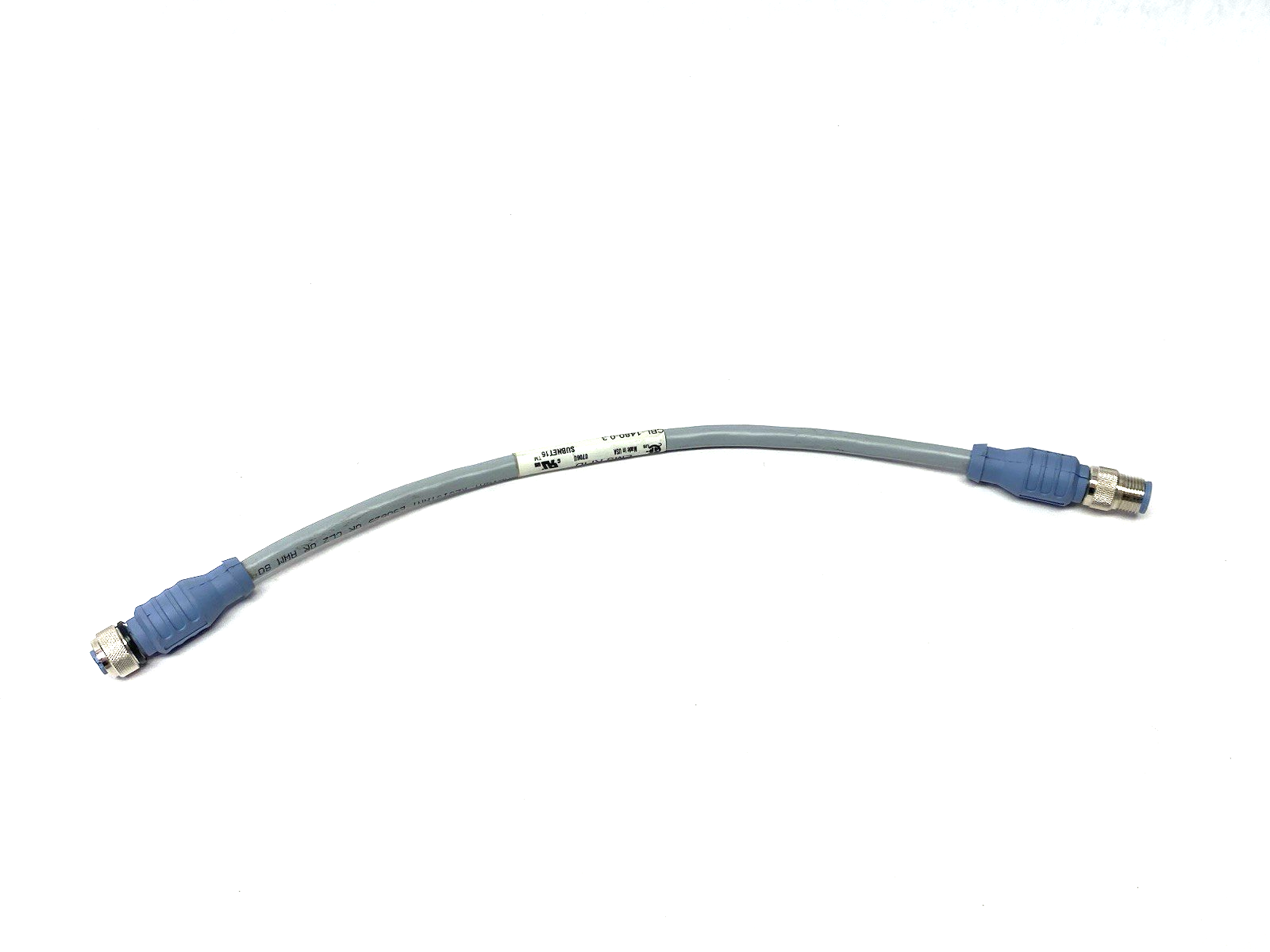 EMS RFID Datalogic CBL-1480-0.3 SUBNET 16 Double Ended Cordset U3-00464 - Maverick Industrial Sales