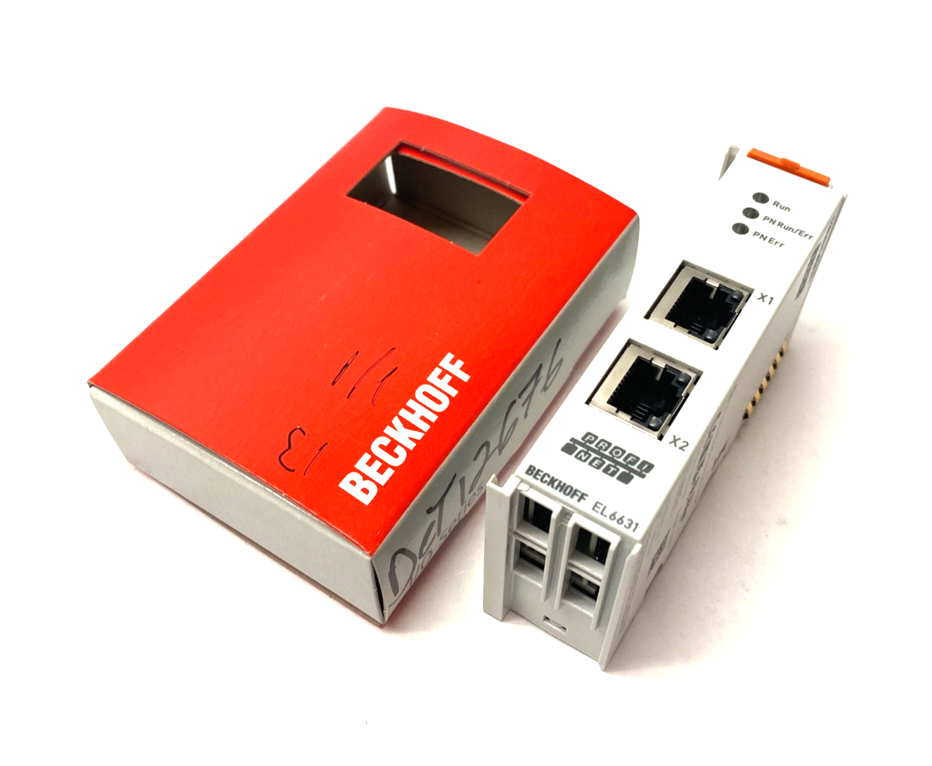 Beckhoff EL6631 EtherCAT 2-Port Communication Interface, Profinet RT Controller - Maverick Industrial Sales