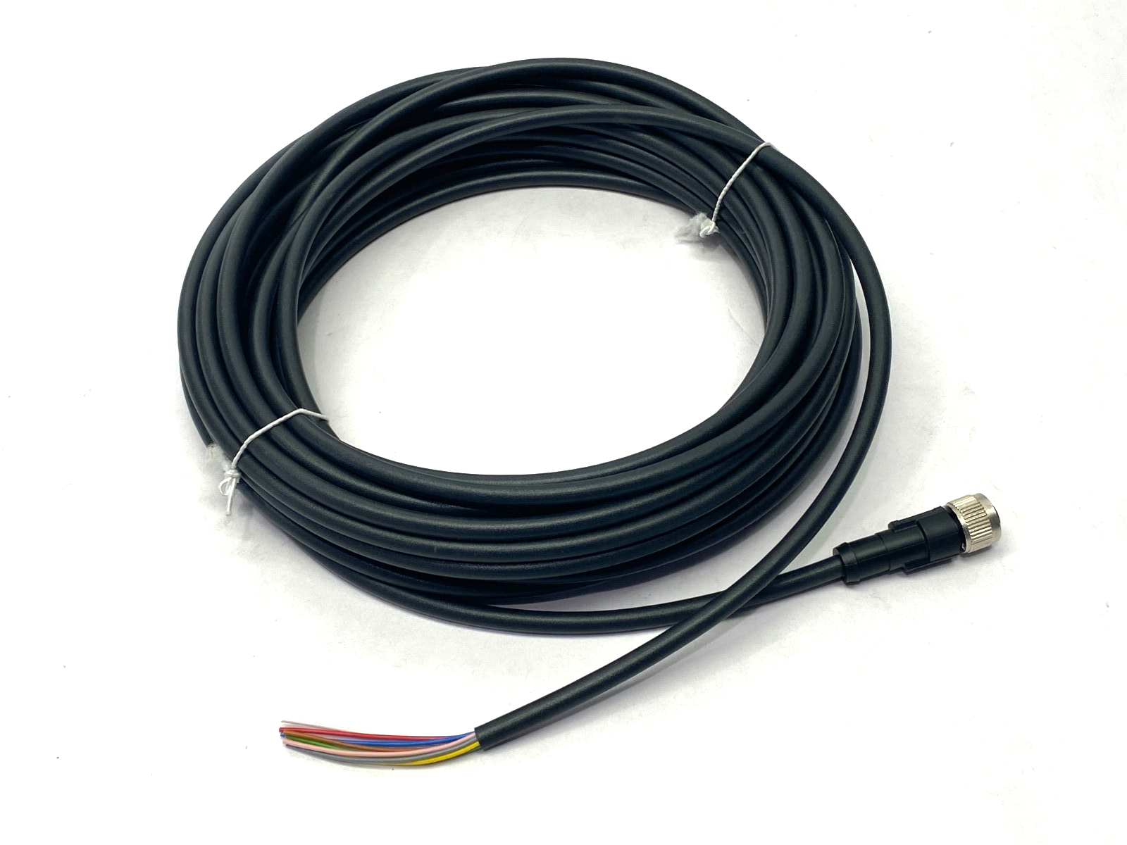 Euchner C-M12F08-07X025PV10,0-MA-099633 Connector Cable 8-Pin M12 F 10m 099633 - Maverick Industrial Sales