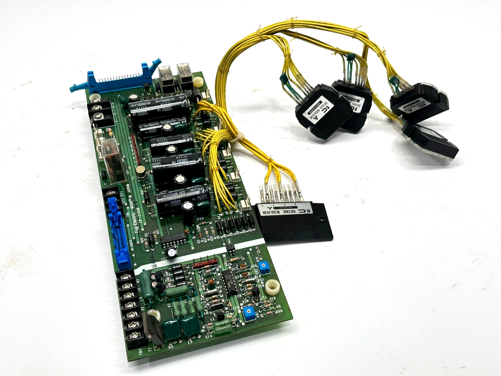EP-2103B | Fuji Electric Spindle PCB Assembly w/ Voltage Regulators - Used - Maverick Industrial Sales