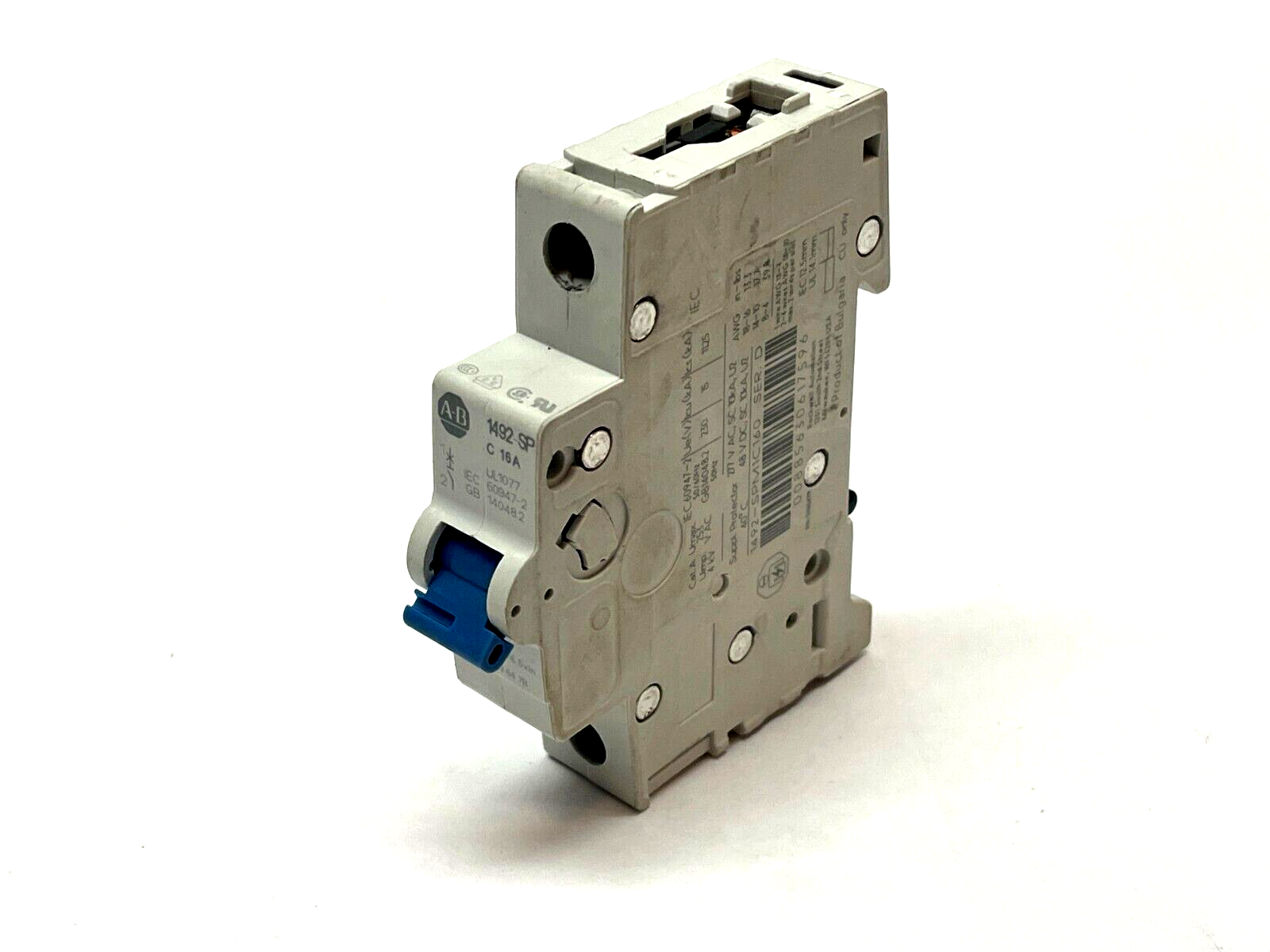 Allen Bradley 1492-SPM1C160 Ser. D Miniature Circuit Breaker - Maverick Industrial Sales