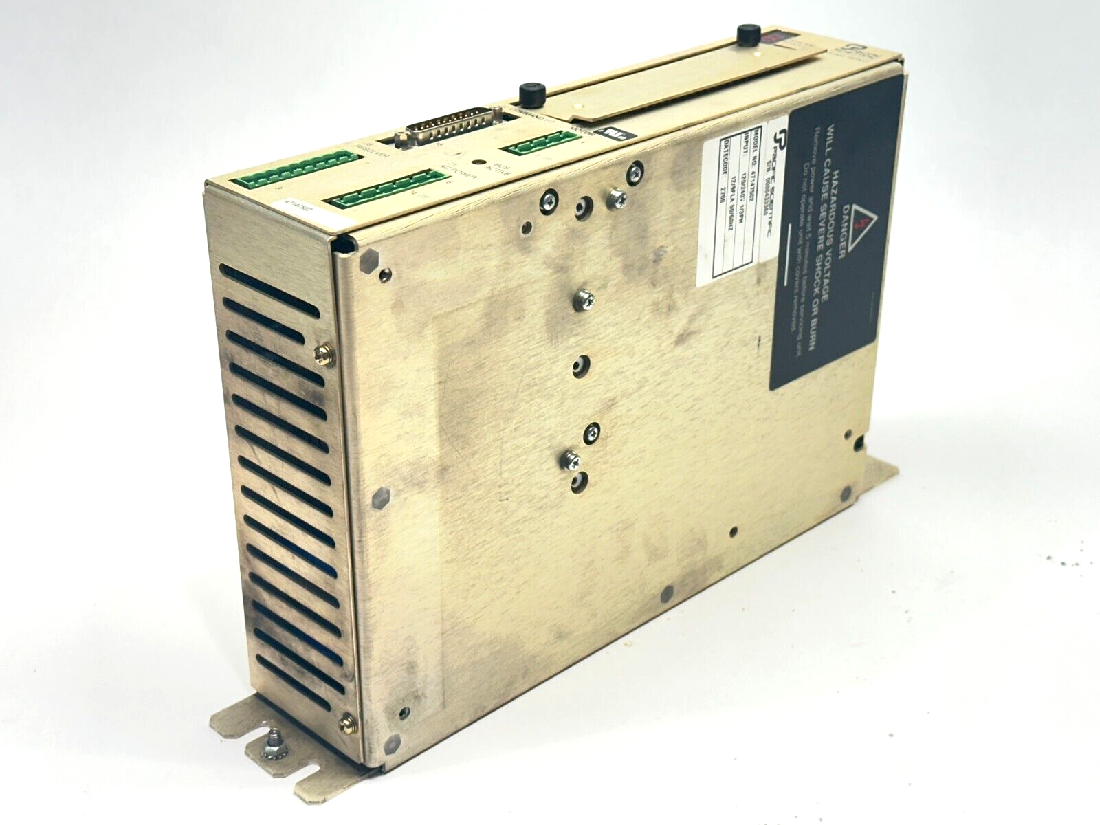 47147502 | Pacific Scientific Single Axis Brushless Servo Drive SC903 120/240V - Used - Maverick Industrial Sales