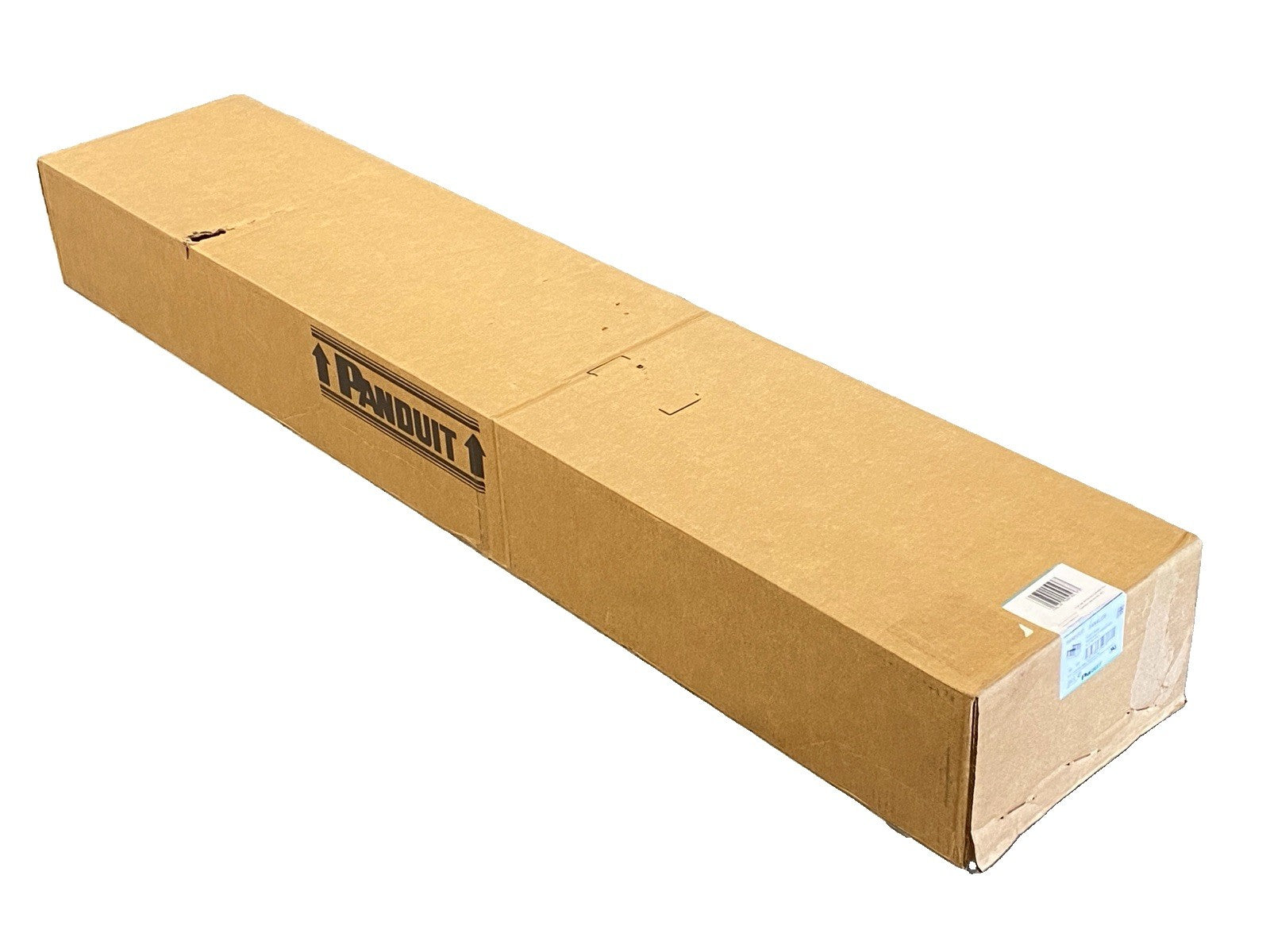 Panduit F4X4LG6 Narrow Slot Wiring Duct Slotted Wall 6ft Lengths PKG OF 60FT - Maverick Industrial Sales