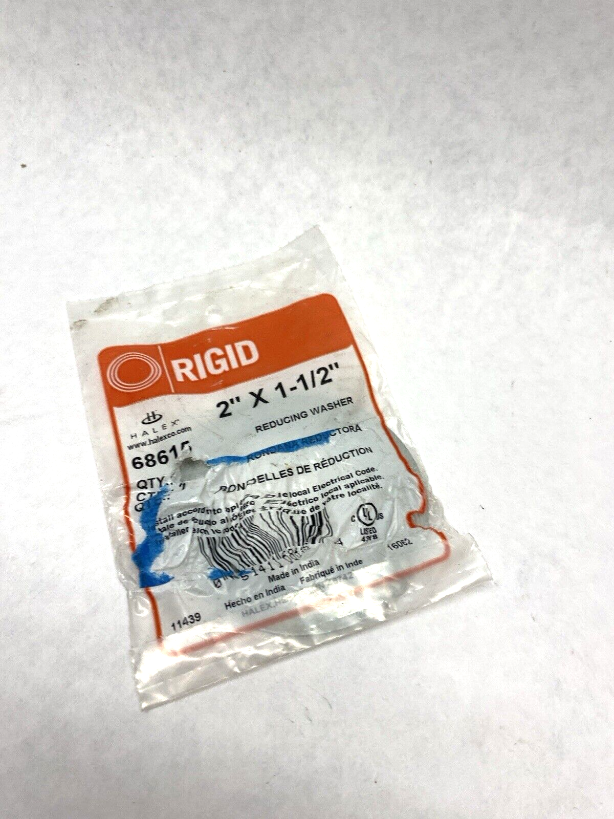 68615 | Halex Rigid 2" x 1-1/2" Reducing Washer 0514114 - New Other - Maverick Industrial Sales