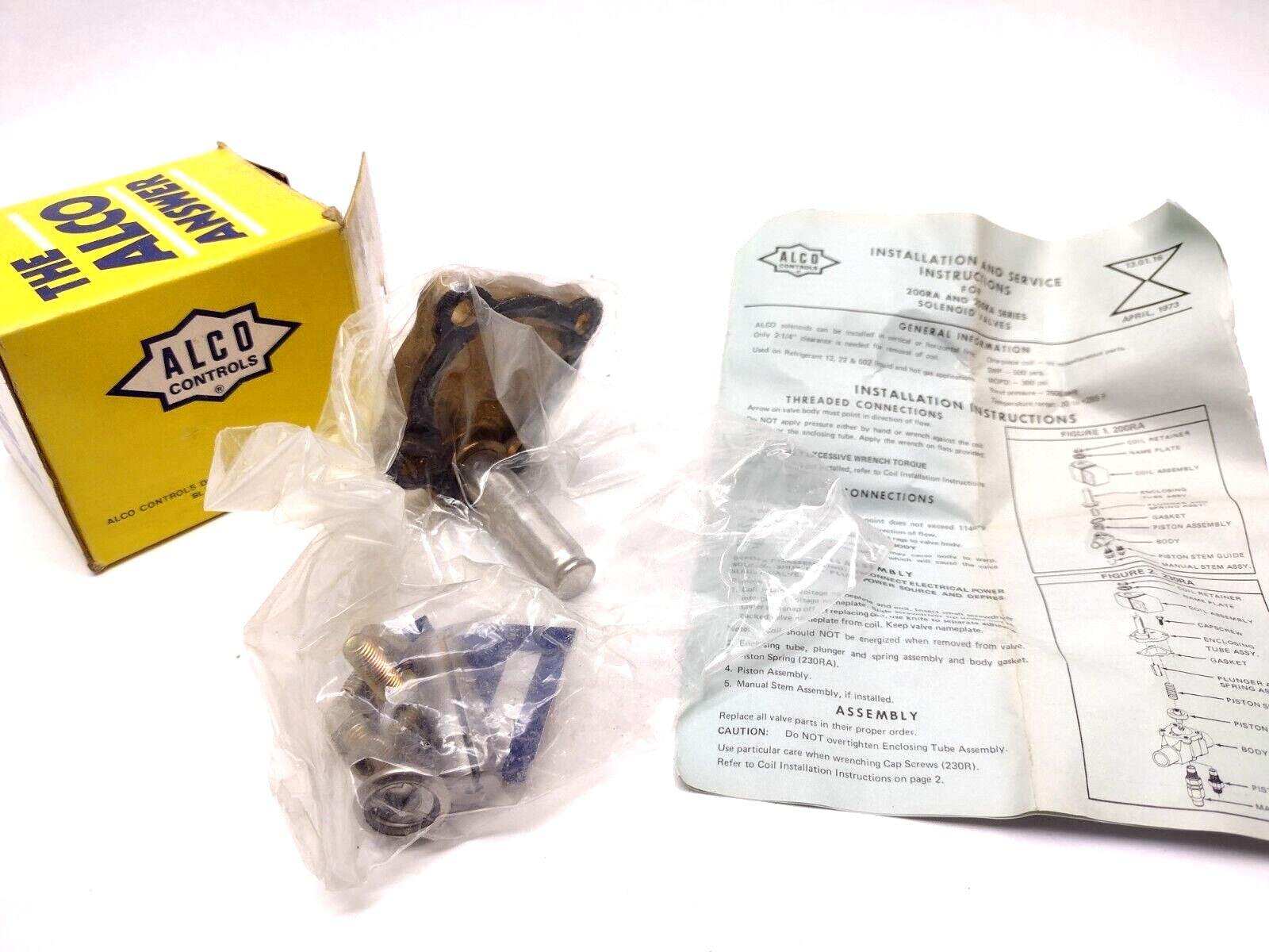 KS-30046 | Alco Controls Solenoid Valve Parts Kit - New – Open box - Maverick Industrial Sales