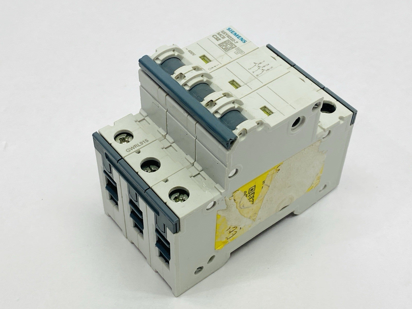 Siemens 5SY6332-7 Miniature Circuit Breaker 3-Pole 32A 400V - Maverick Industrial Sales