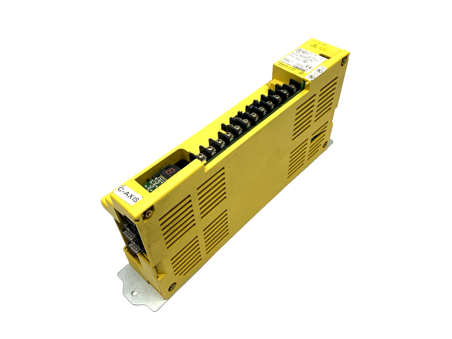 Fanuc A06B-6089-H101 C Servo Amplifier Unit 230VAC 3PH 3A CHIPPED SIDE PLASTIC - Maverick Industrial Sales