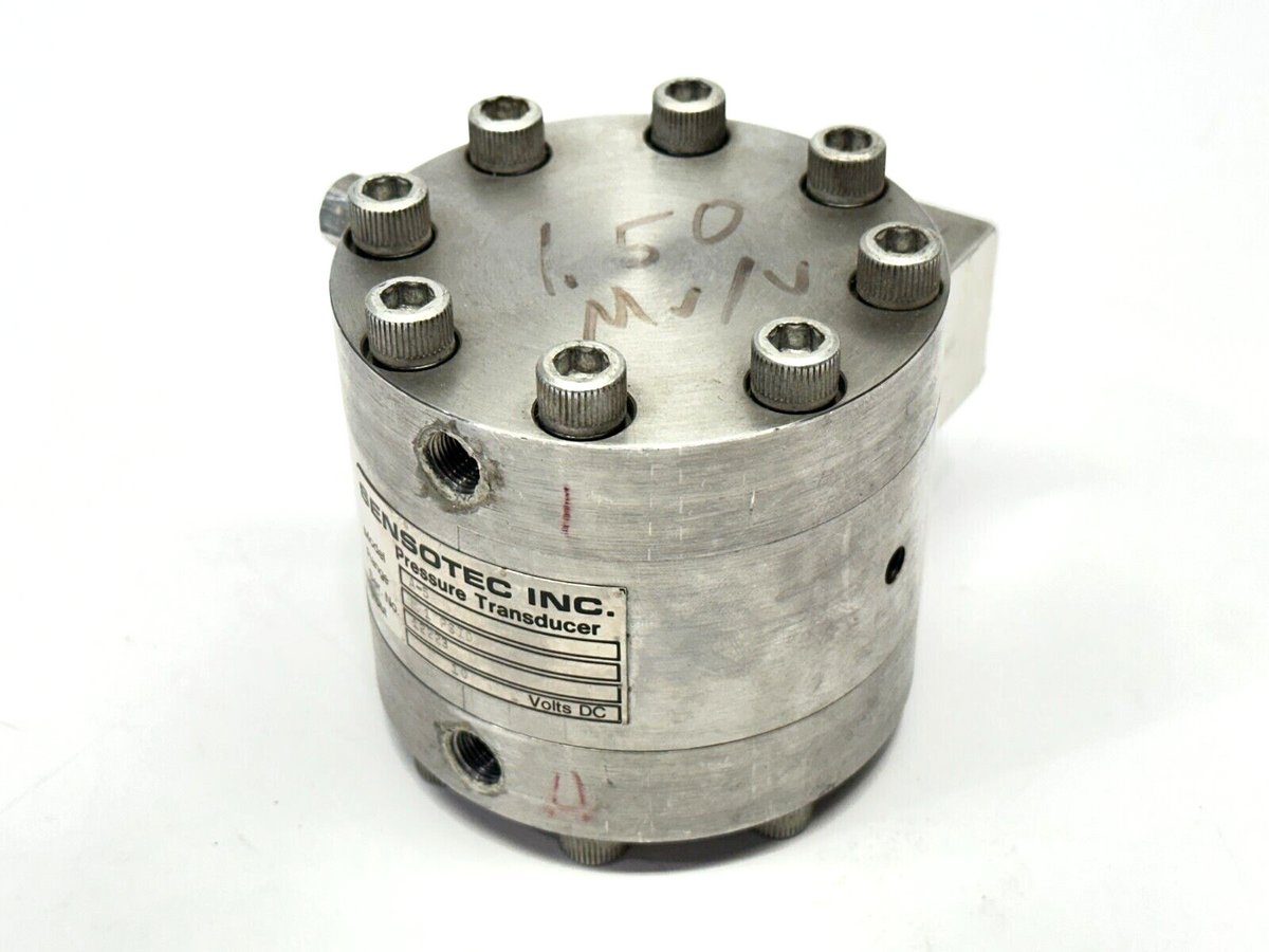 A-5 | Sensotec Pressure Transducer 0-1 PSID Range 10VDC - Used - Maverick Industrial Sales