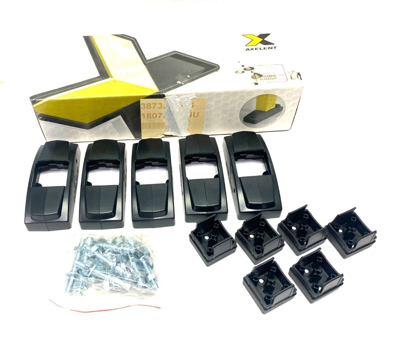 Axelent B00-002 Foot Guard for Guarding Post 50 x 50mm BOX OF 5 - New – Open box - Maverick Industrial Sales