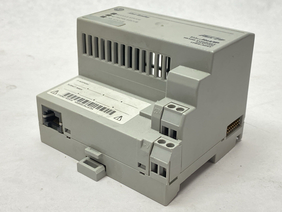 Allen Bradley 1794-AENT Ser A FLEX I/O Single Port EtherNet/IP Adapter Module - Maverick Industrial Sales