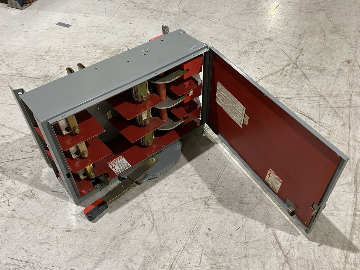 QMB365W | Square D Ser. E1 Fusible Panelboard Switch Unit 400A 3-Pole NO FUSES - Used - Maverick Industrial Sales