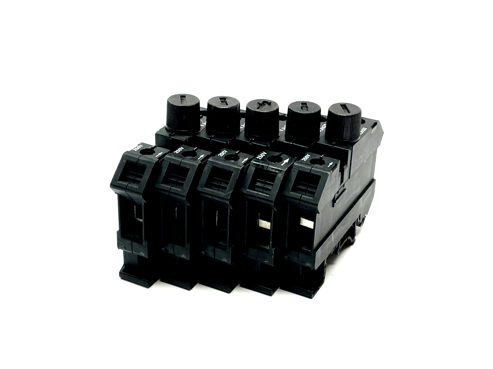 Phoenix Contact UK 10-DREHSI (6,3X32) Fuse Modular Terminal Block LOT OF 5 - Used - Maverick Industrial Sales