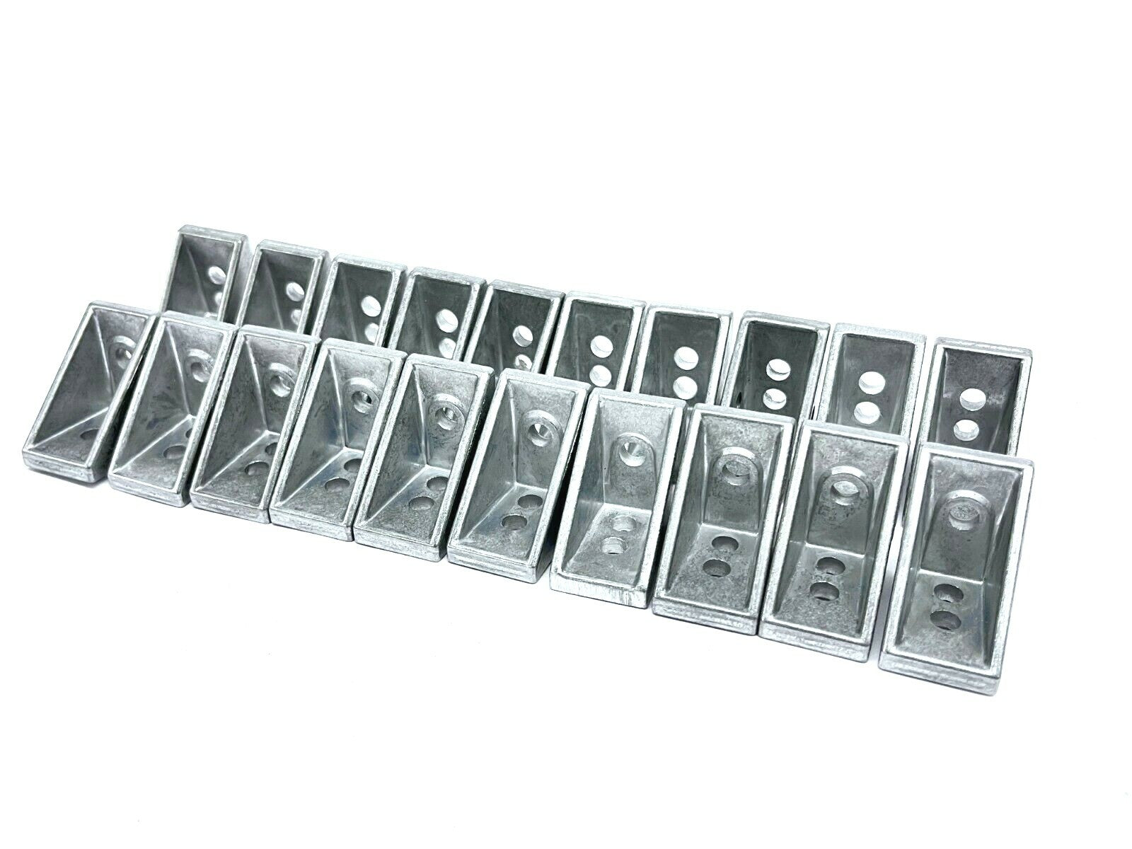 Misumi HBLFSN5 Reversal Tabbed Brackets LOT OF 20 - New – Open box - Maverick Industrial Sales