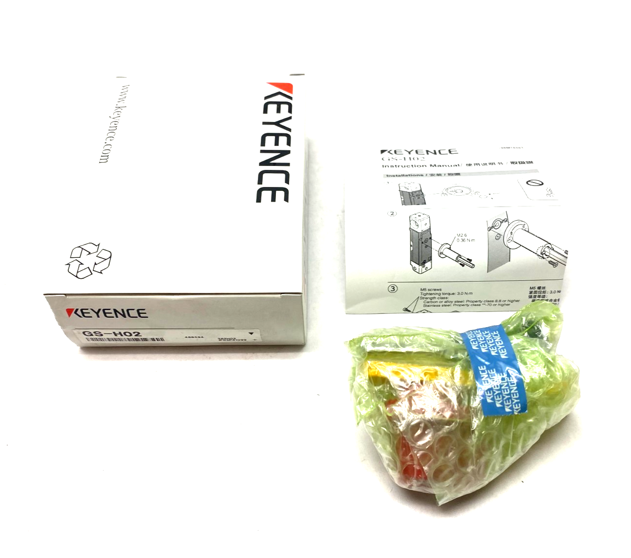 Keyence GS-H02 Safety Interlock Escape Release - New - Maverick Industrial Sales