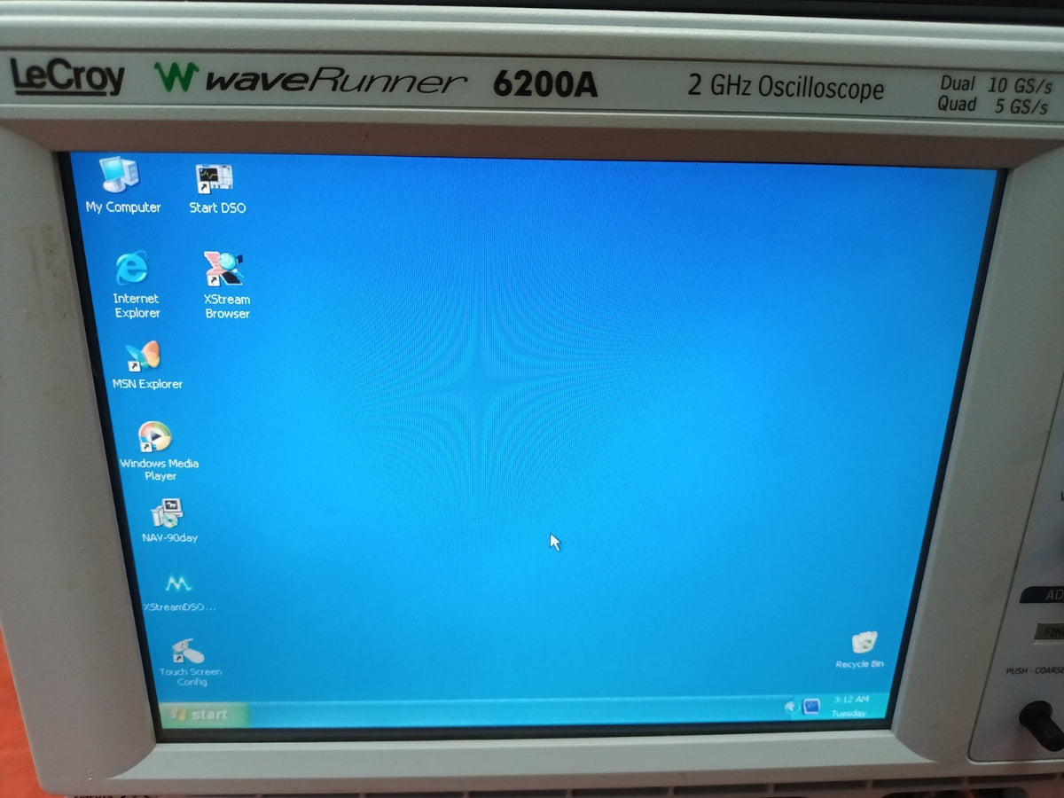 6200A | LeCroy WaveRunner 6KA 2GHz Oscilloscope - For parts or not working - Maverick Industrial Sales
