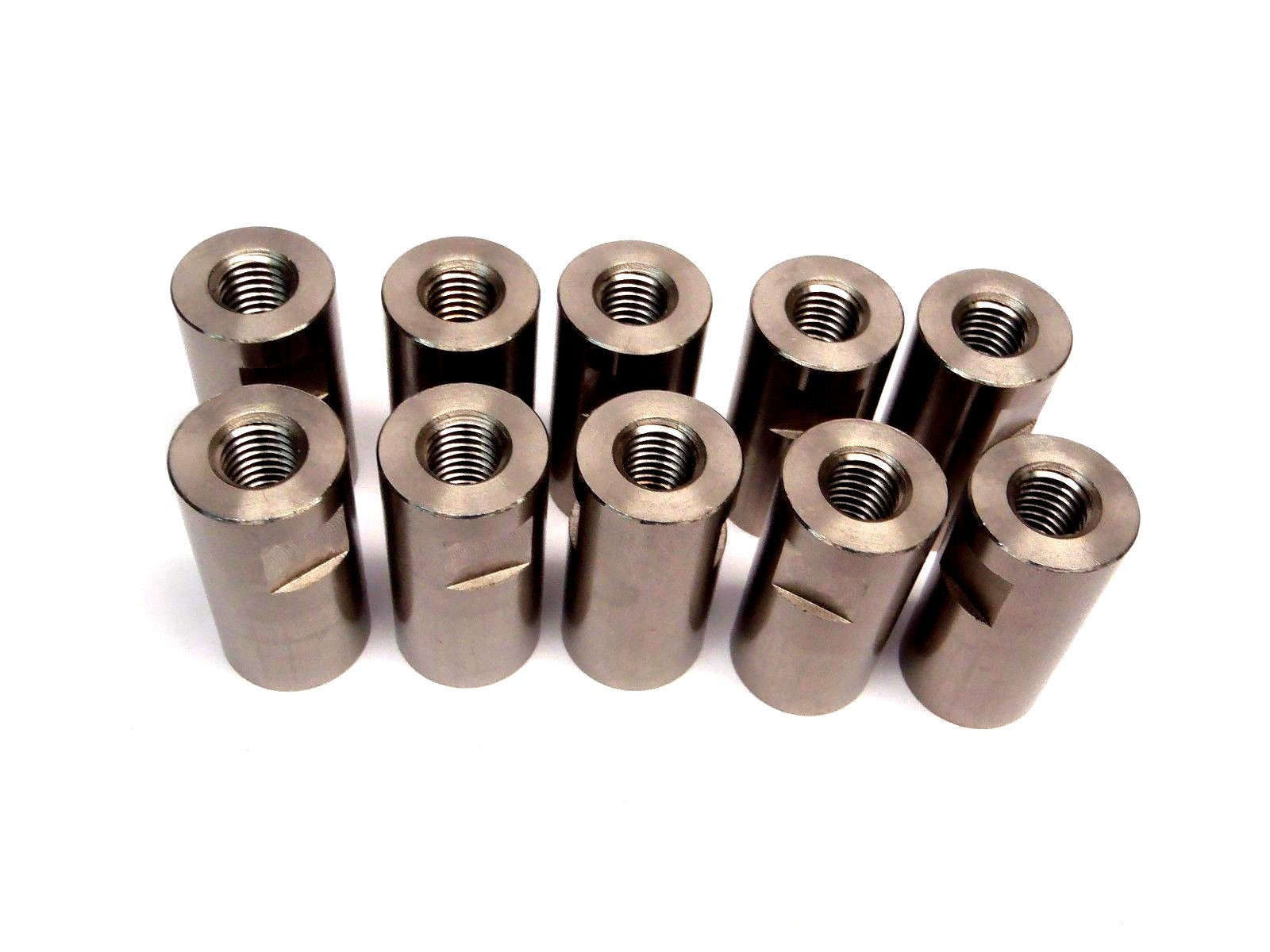Lot of (10) Misumi PETN20-40-SC5-M10 Circular Frame Posts One End Tapped M10 - Maverick Industrial Sales