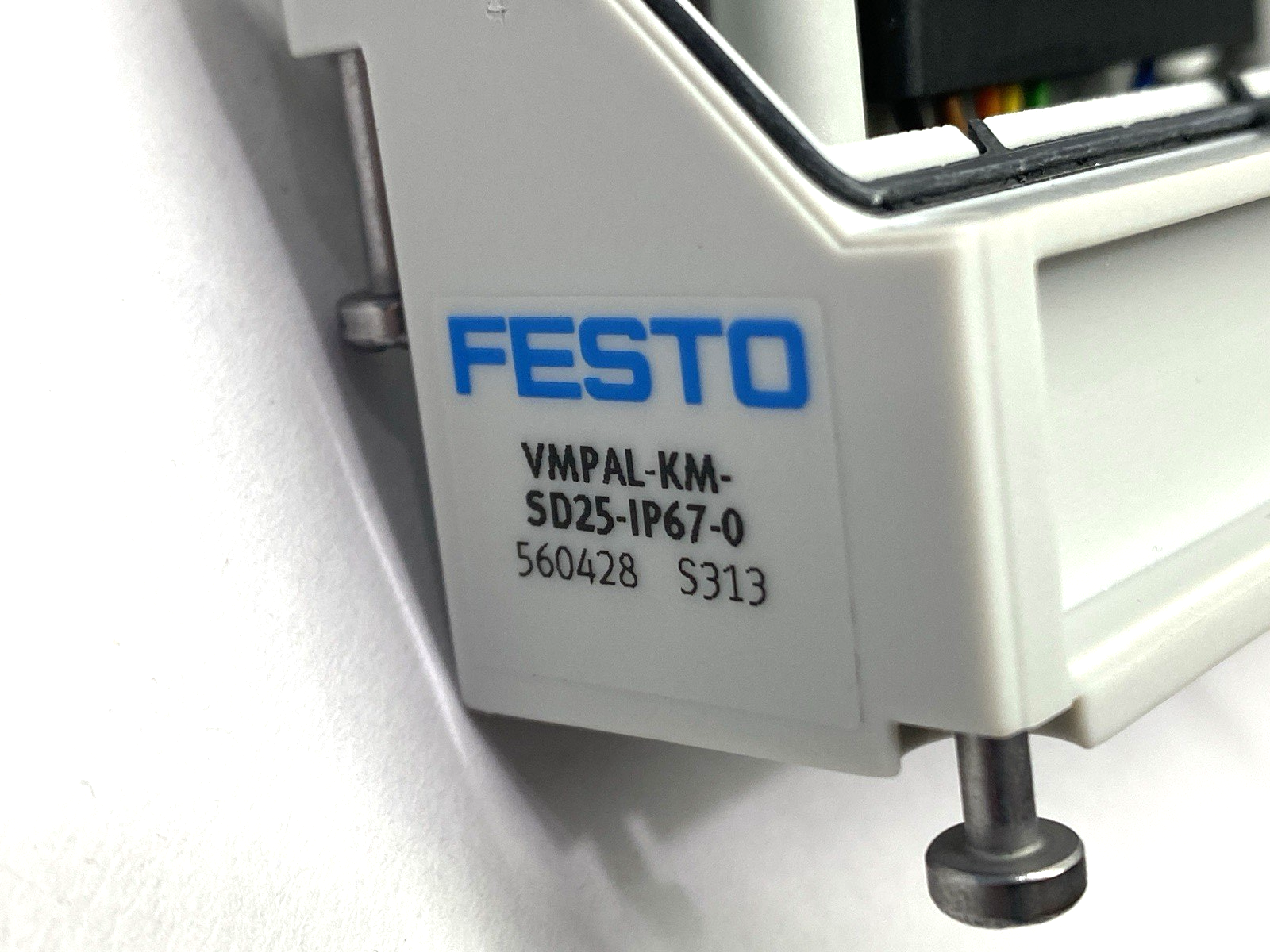 Festo VMPAL-KM-SD25-IP67-0 Connector Hood 560428 - Maverick Industrial Sales