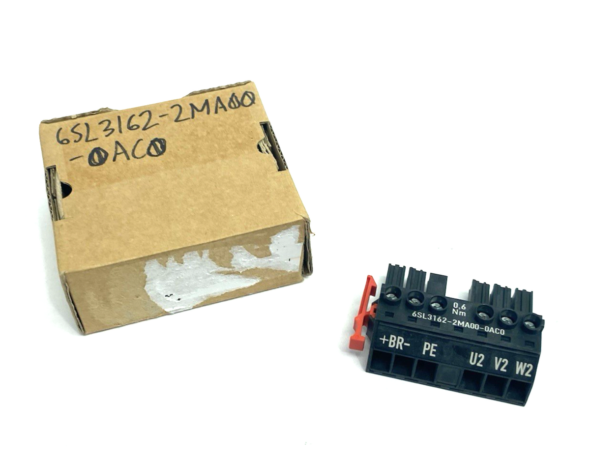 | Siemens 6SL3162-2MA00-0AC0 SINAMICS S120 Power Connector for Cable, C-/D-TYPE - New – Open box - Maverick Industrial Sales