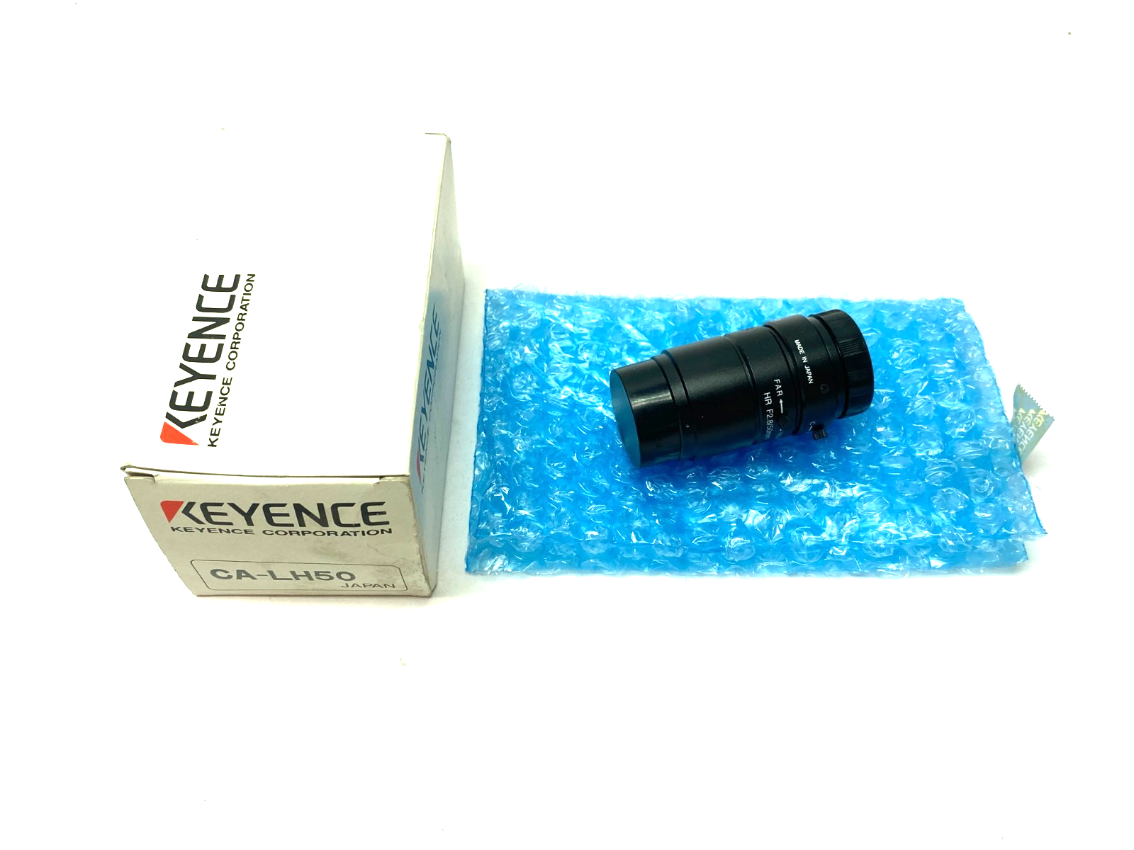 Keyence CA-LH50 High-Resolution Low-Distortion Lens 50mm - Maverick Industrial Sales