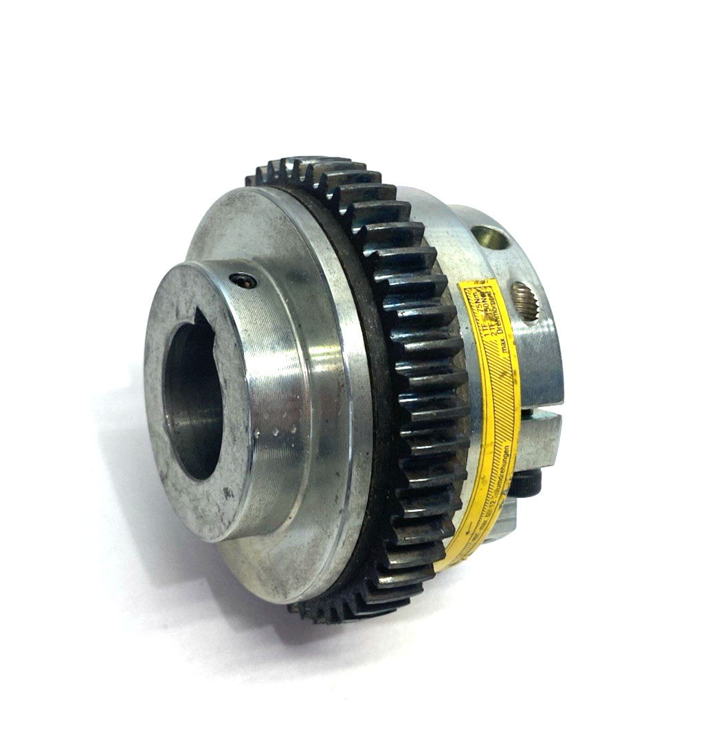 None | KTR RUFLEX® Torque Limiter Adapter Size 1 5600RPM 1-1/2" Bore w/ Keyway- Used - Maverick Industrial Sales