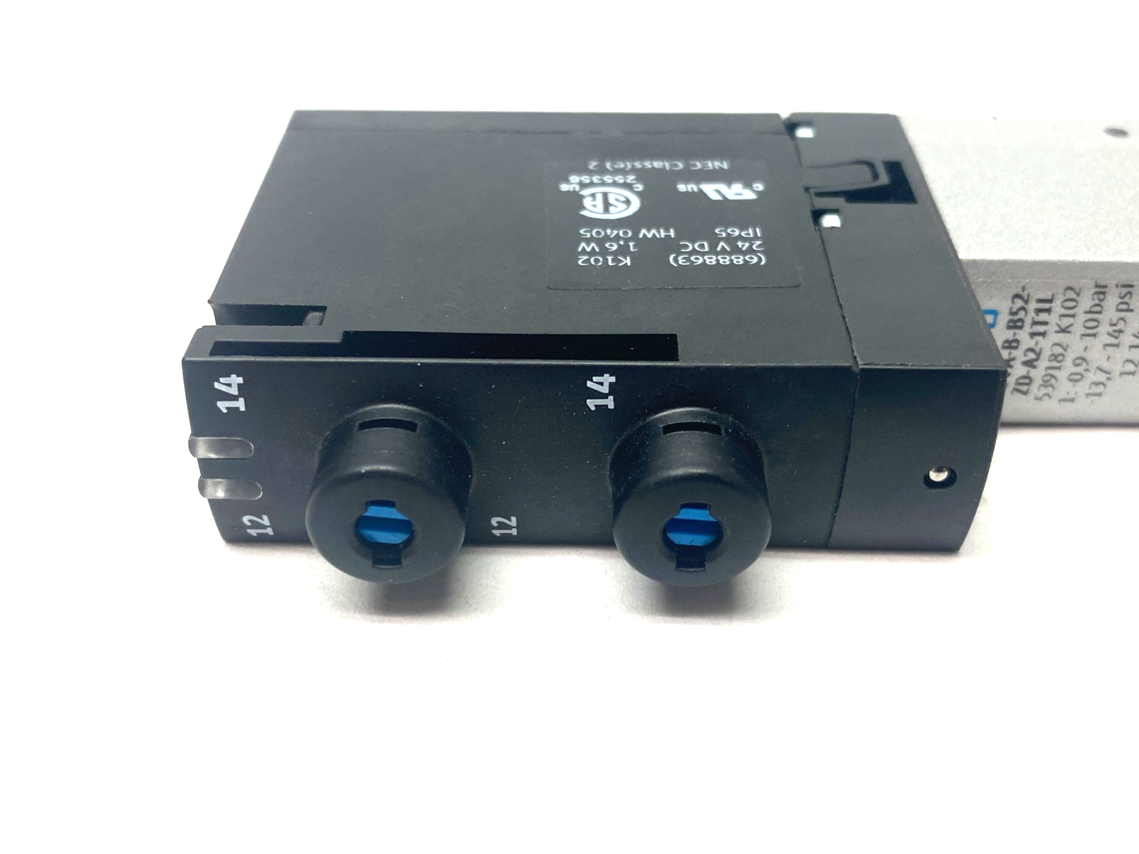 Festo VSVA-B-B52-ZD-A2-1T1L Solenoid Valve, 5/2-Way, Bistable, 539182 - Maverick Industrial Sales