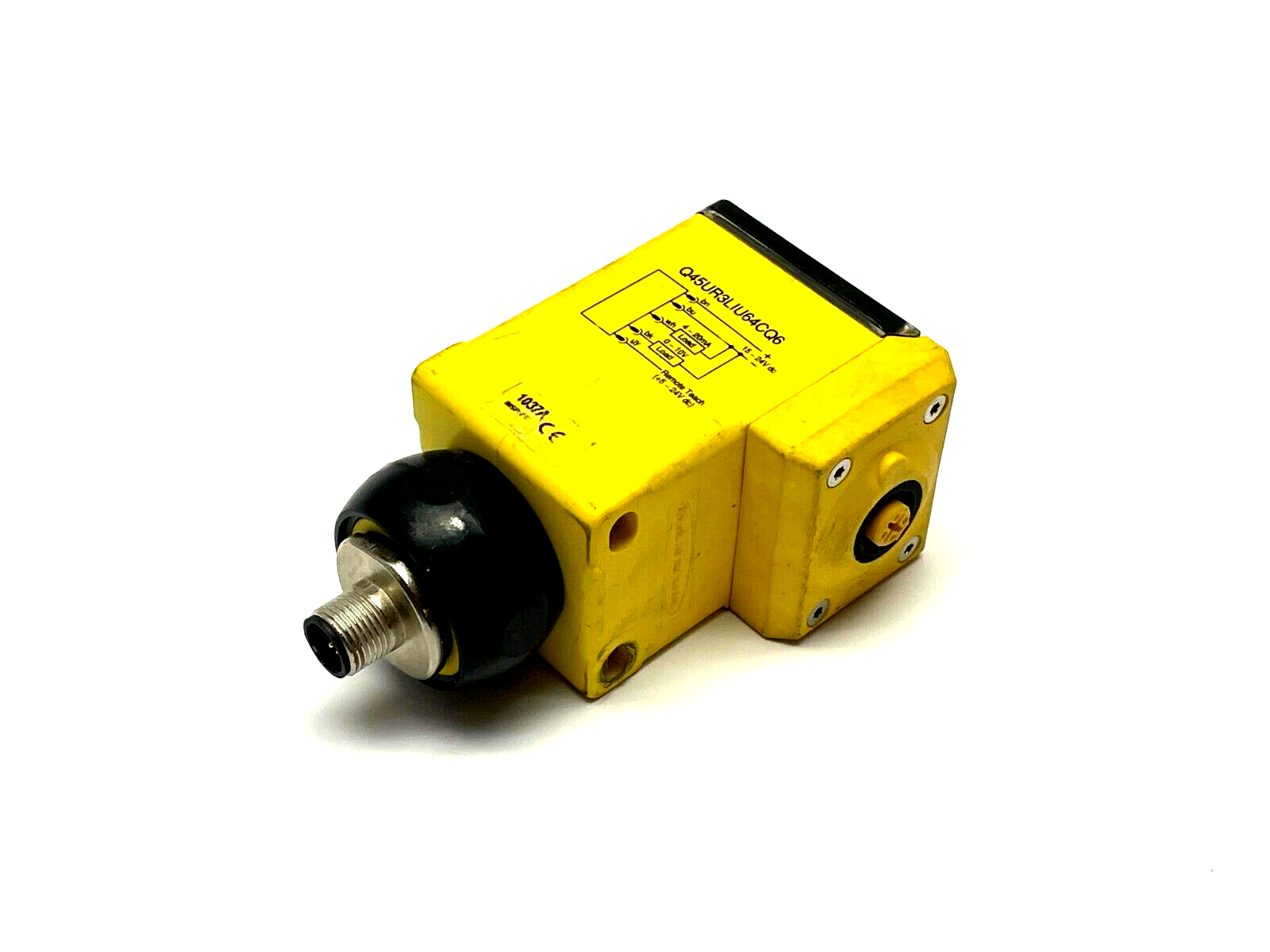 Banner Q45UR3LIU64CQ6 Remote Transducer Ultrasonic Sensor 53014 - Used - Maverick Industrial Sales