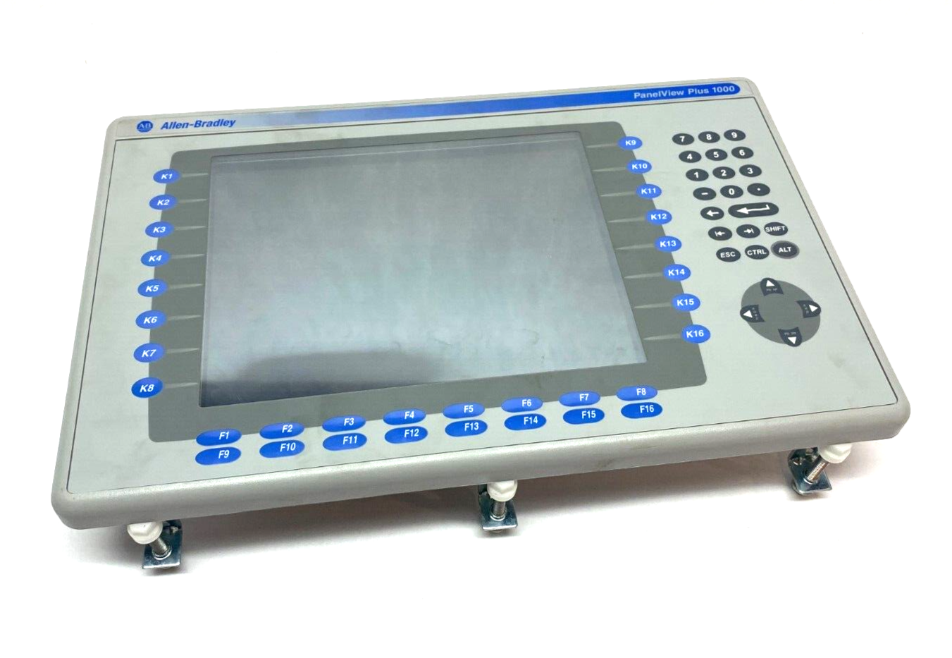 2711P-B10C4D1 | Allen Bradley Ser A Panelview Plus 1000 Touch HMI BROKEN INPUT PIN - Used - Maverick Industrial Sales