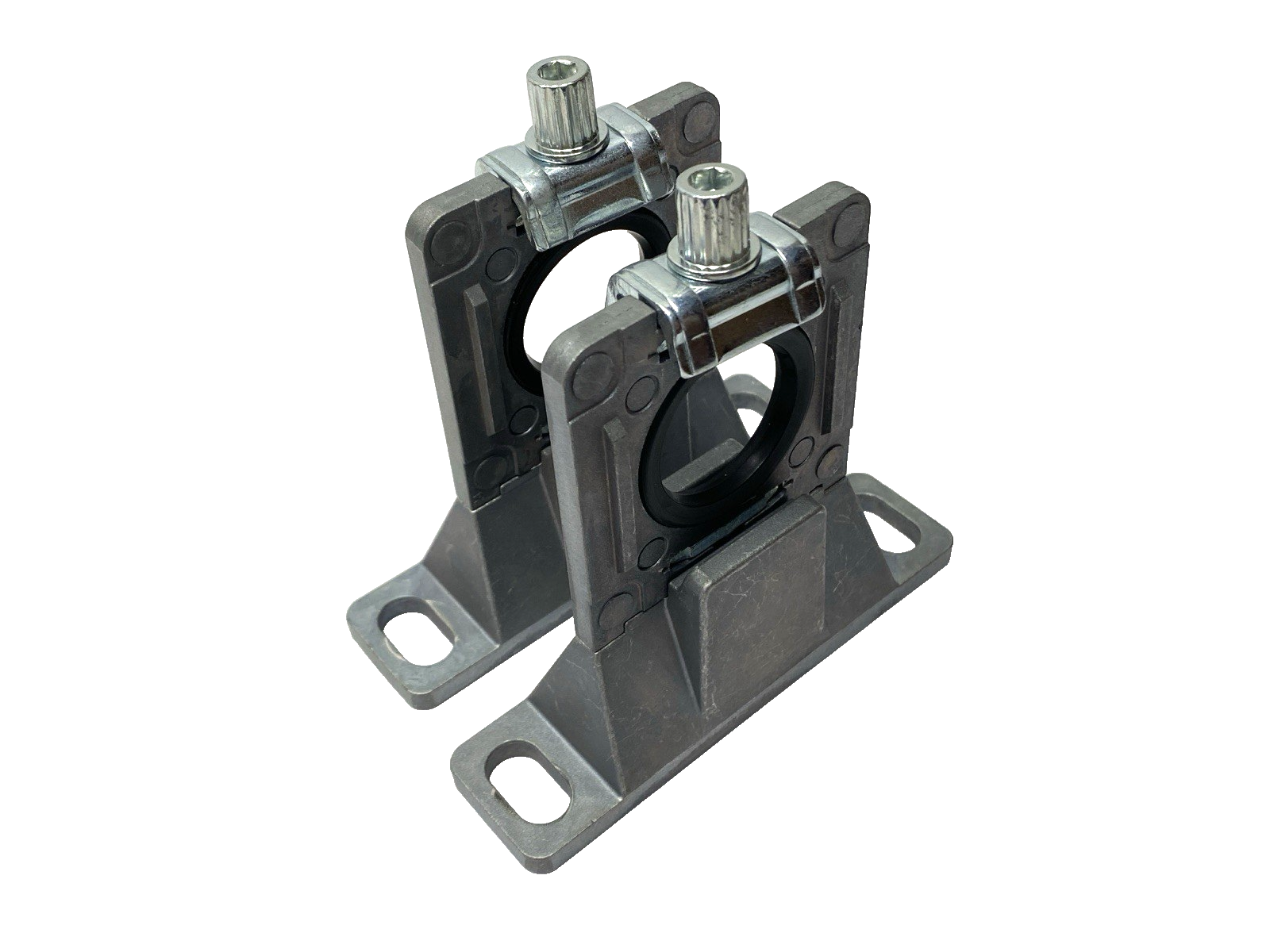 SMC Y600T-A Spacer Interface AC MASS Pro w/ Mounting Bracket LOT OF 2 - Used - Maverick Industrial Sales