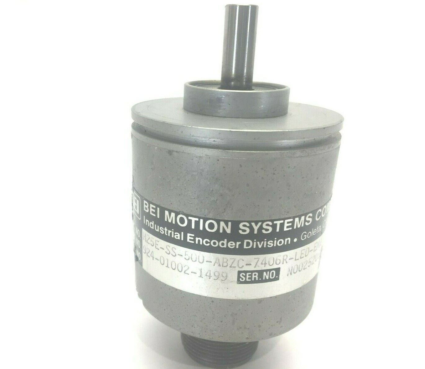 BEI Sensors H25E-SS-500-ABZC-7406R-LED-EM18 924-01002-1499 Encoder 5VDC - Used - Maverick Industrial Sales